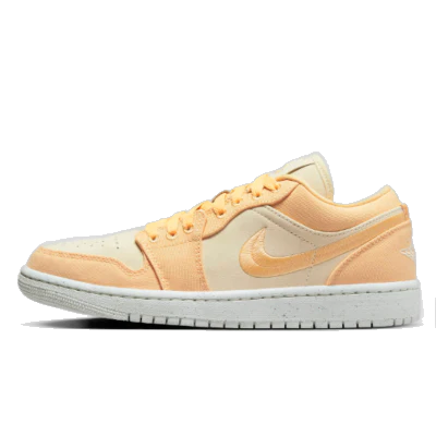 Nike Women's Air Jordan 1 Low Se Shoes - Celestial Gold / Muslin / Sail - Image 3