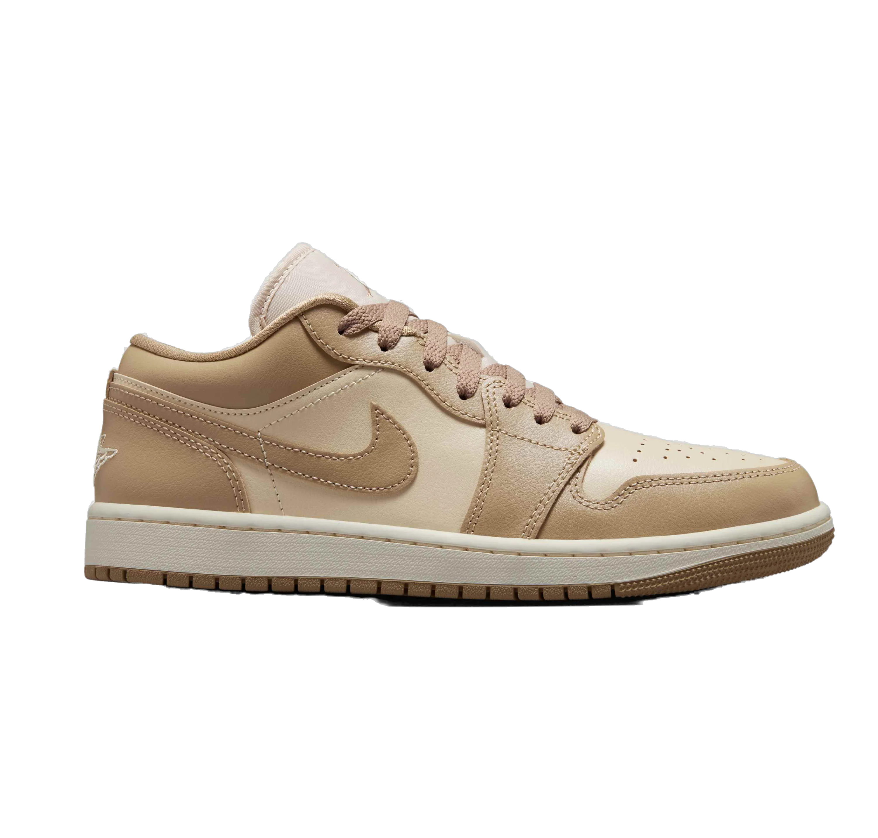 Nike Women's Air Jordan 1 Low Shoes - Rattan / Sail / Desert Camo