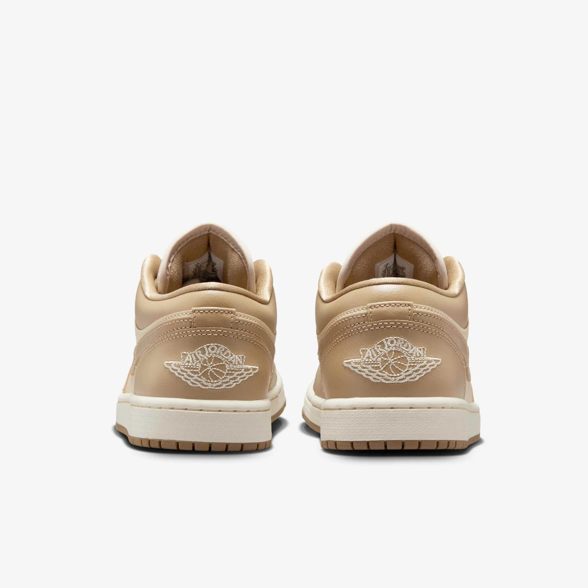 Nike Women's Air Jordan 1 Low Shoes - Rattan / Sail / Desert Camo - Image 6