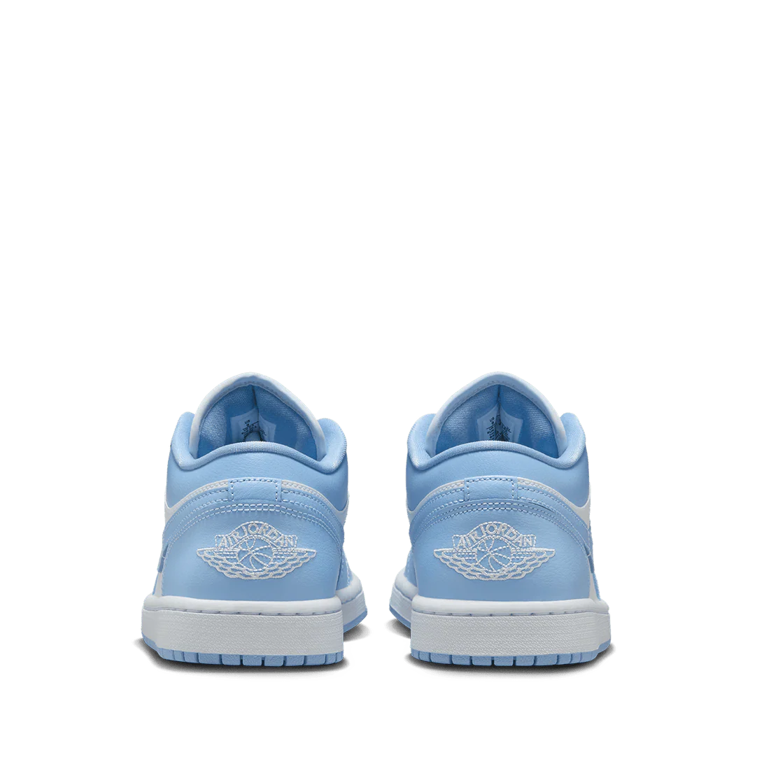 Nike Women's Air Jordan 1 Low Shoes - White / Aluminum - Image 7