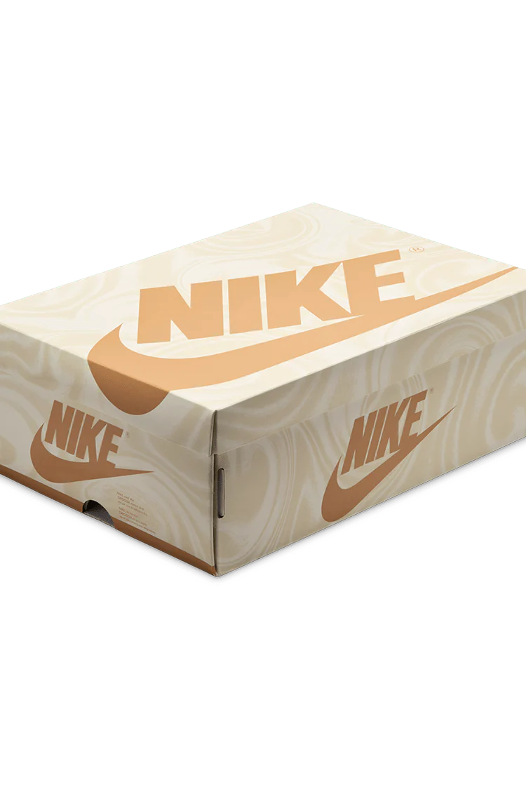 Nike Women's Air Jordan 1 Shoes - Black / Legend Medium Brown / White - Image 9