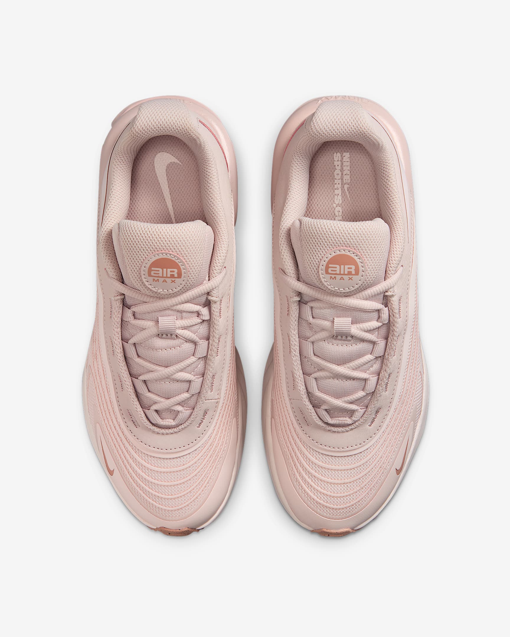 Nike Women's Air Max Fire Shoes - Silt Red / Light Soft Pink / Rose Gold - Image 6