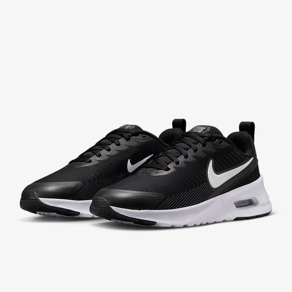 Nike Women's Air Max Nuaxis Shoes - Black / Dark Grey / Comet Red - Image 3