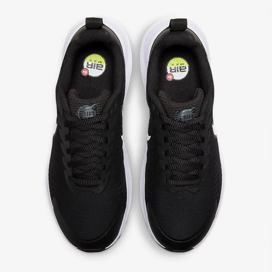 Nike Women's Air Max Nuaxis Shoes - Black / Dark Grey / Comet Red - Image 6