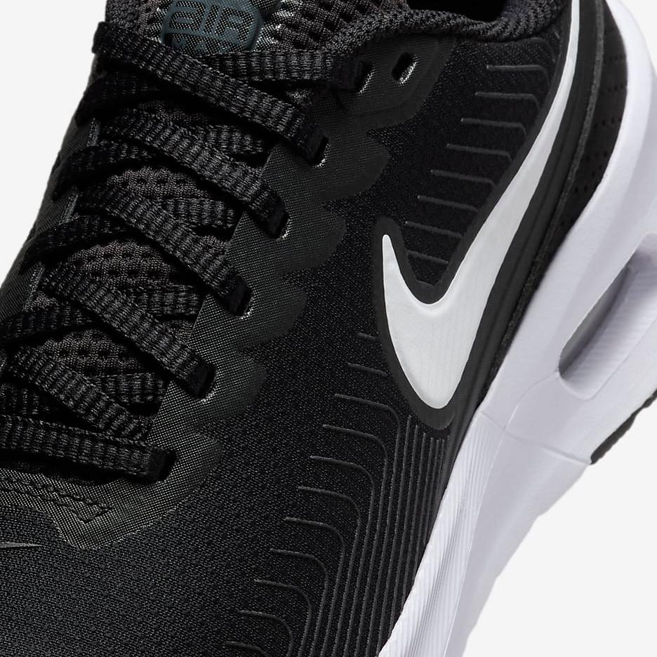 Nike Women's Air Max Nuaxis Shoes - Black / Dark Grey / Comet Red - Image 8