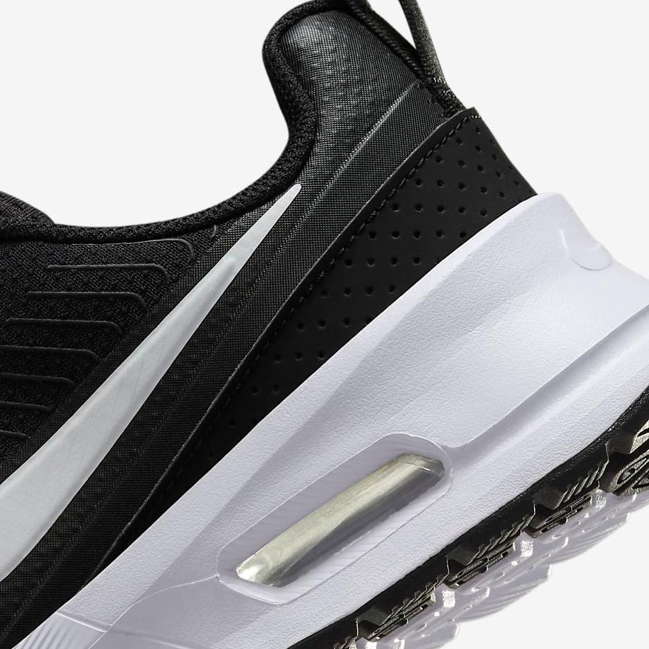Nike Women's Air Max Nuaxis Shoes - Black / Dark Grey / Comet Red - Image 9