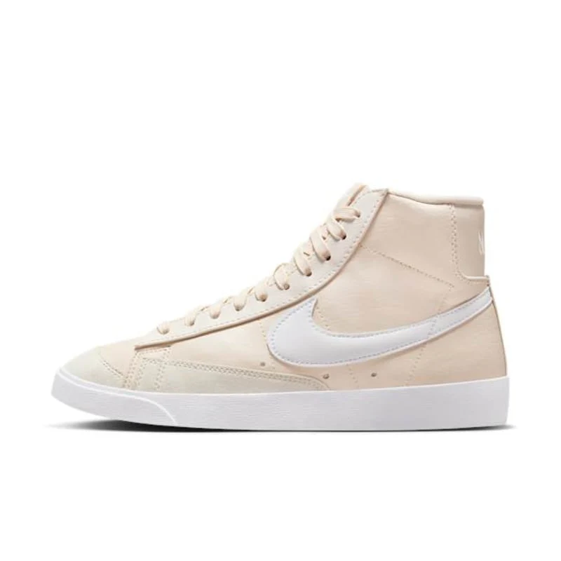 Nike Women's Blazer Mid '77 Shoes - Light Orewood Brown / Volt / Black / White - Image 3