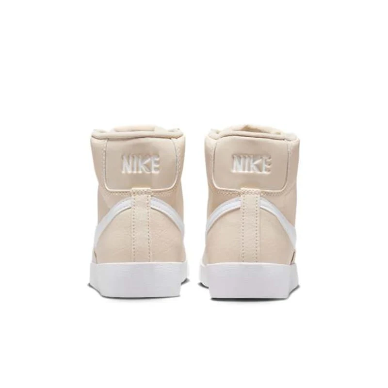 Nike Women's Blazer Mid '77 Shoes - Light Orewood Brown / Volt / Black / White - Image 6