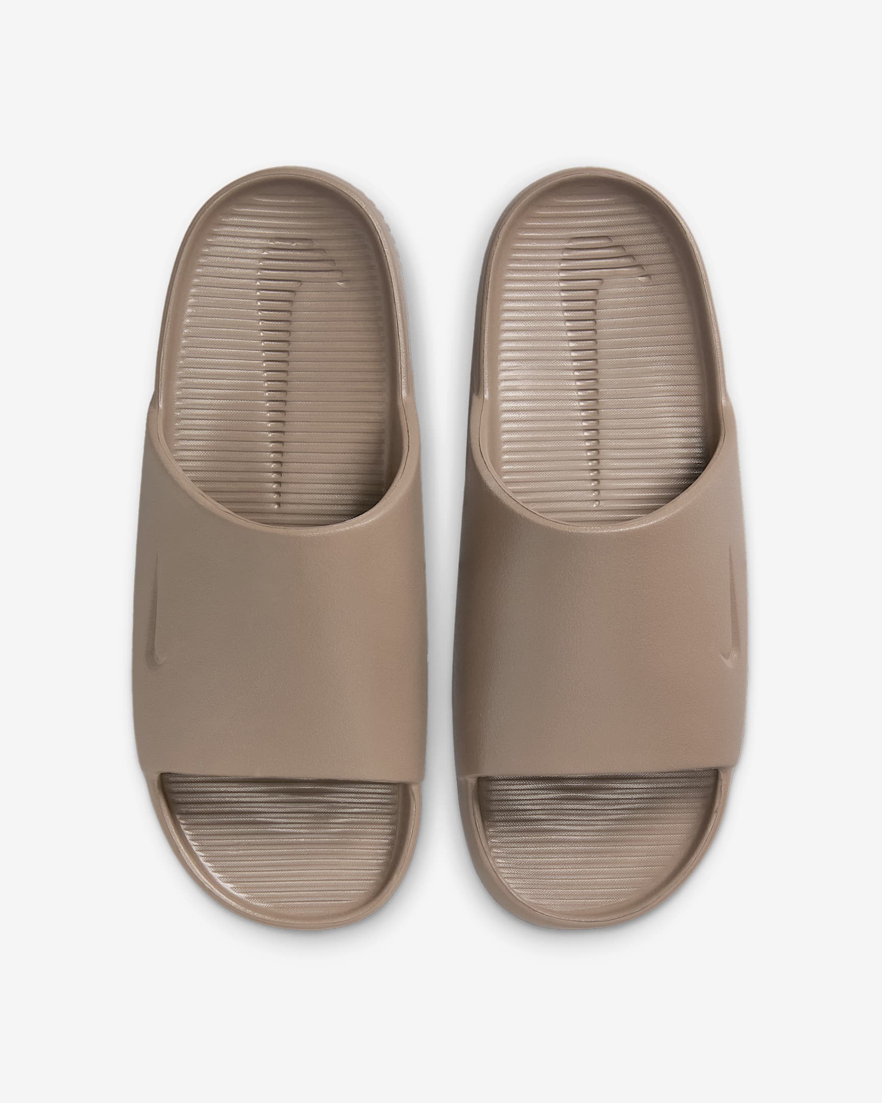 Nike Women's Calm Slide Shoes - Mink Brown - Image 3