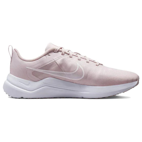 Nike Women's Downshifter 12 Shoes - Barely Rose / White - Image 3
