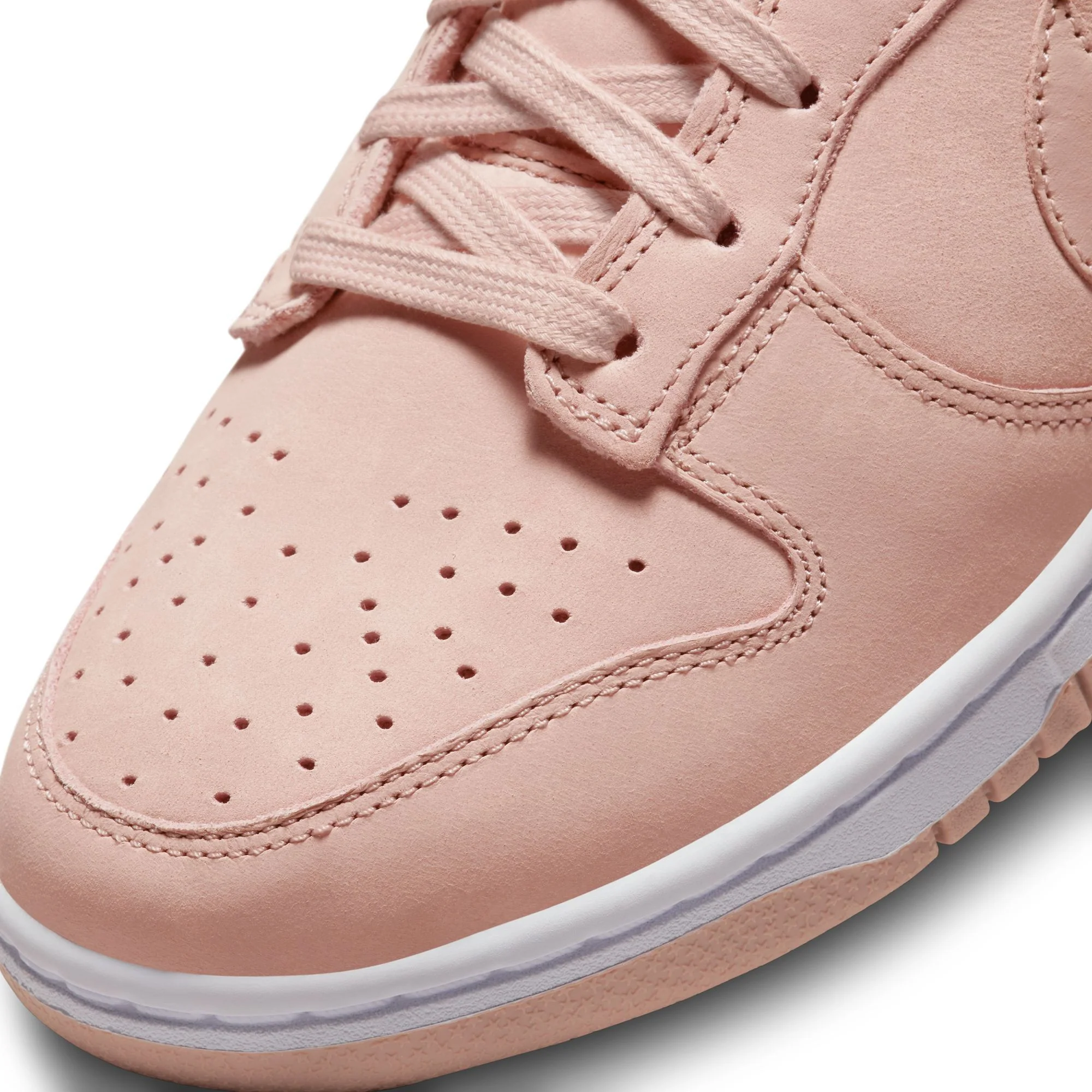 Nike Women's Dunk Low Premium Shoes - Pink Oxford - Image 8
