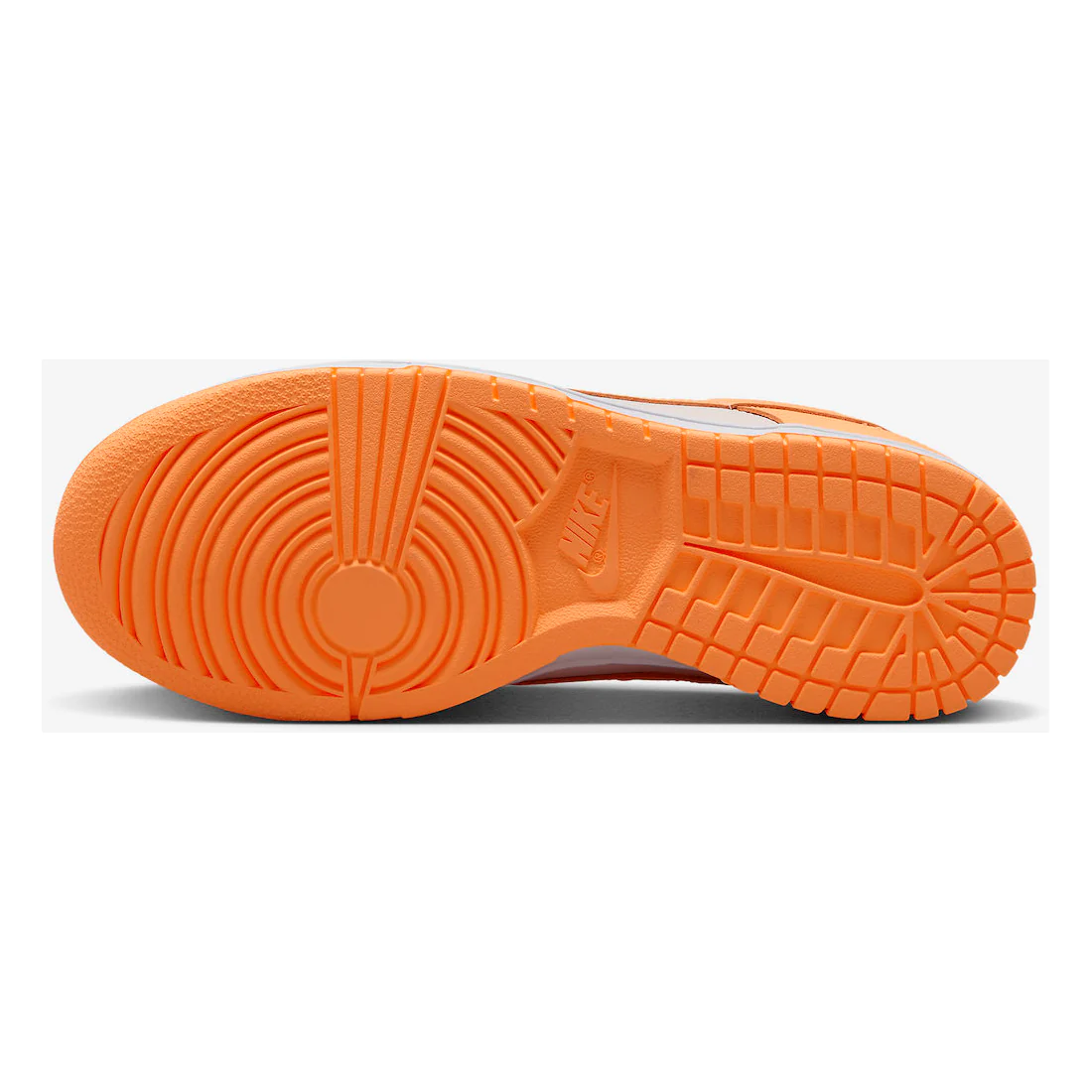 Nike Women's Dunk Low Shoes - Peach Cream / White / Orange - Image 7