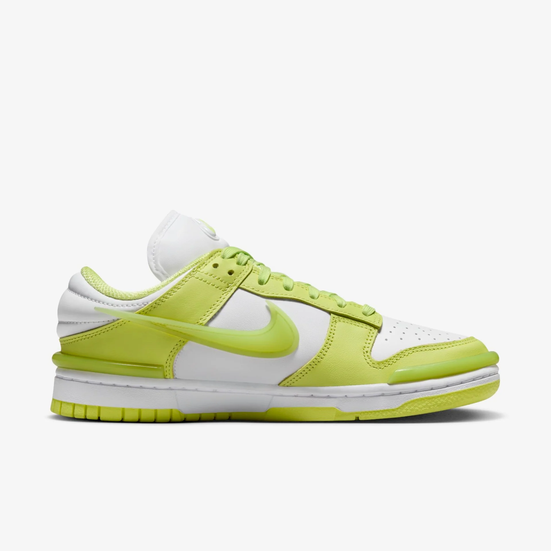 Nike Women's Dunk Low Twist Shoes - Light Lemon Twist - Image 4