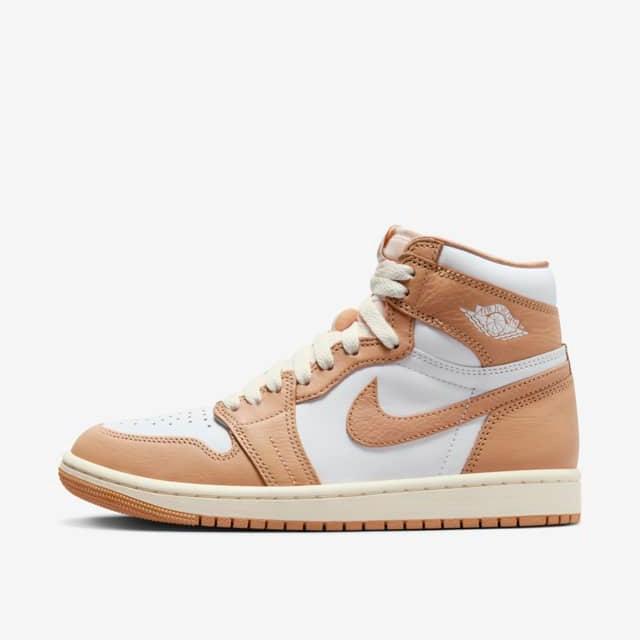 Nike Women's Jordan 1 Retro High OG Shoes - Praline / White / Sail - Image 3