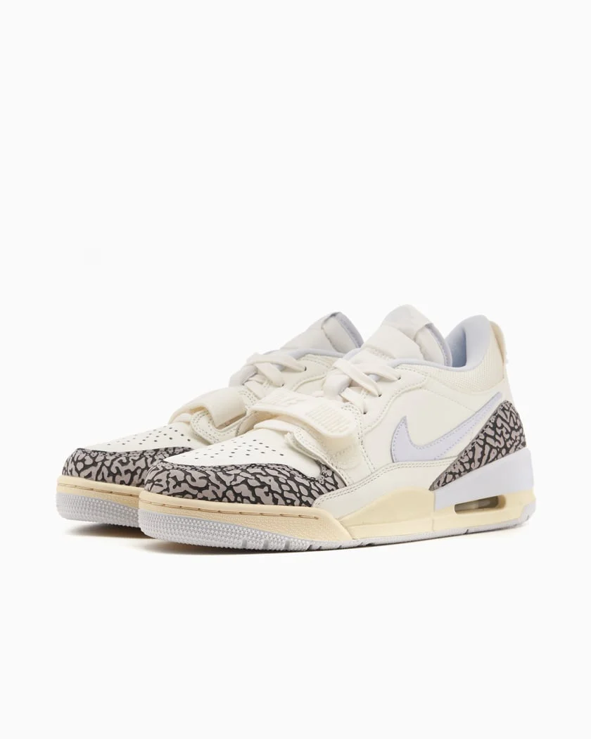 Nike Women's Legacy 312 Low Shoes - Sail / Cement Grey / Black / Football Grey - Image 2