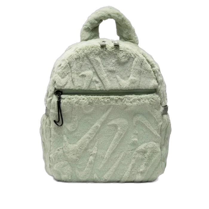 Nike Women's Nike Sportswear Futura Faux Fur Mini Backpack - Jade Horizon