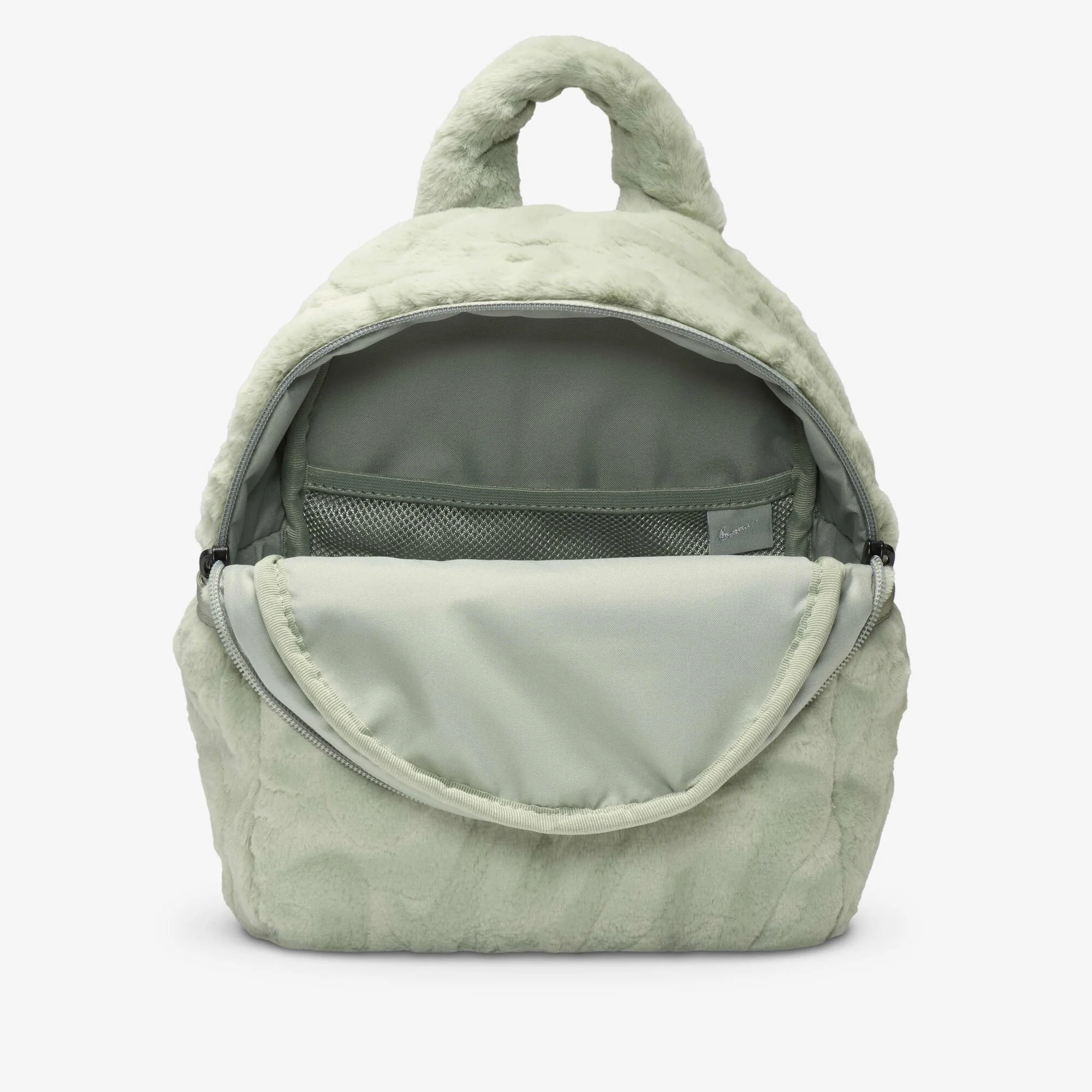 Nike Women's Nike Sportswear Futura Faux Fur Mini Backpack - Jade Horizon - Image 4