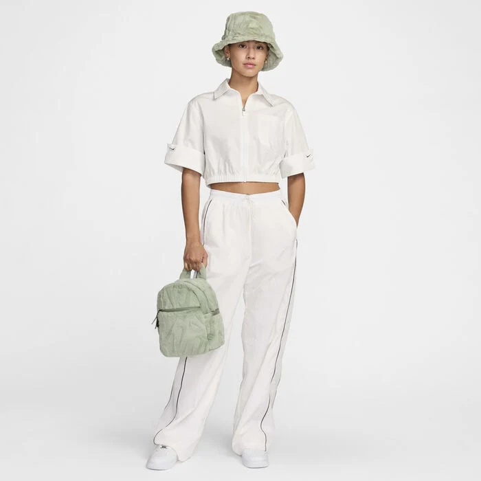 Nike Women's Nike Sportswear Futura Faux Fur Mini Backpack - Jade Horizon - Image 8