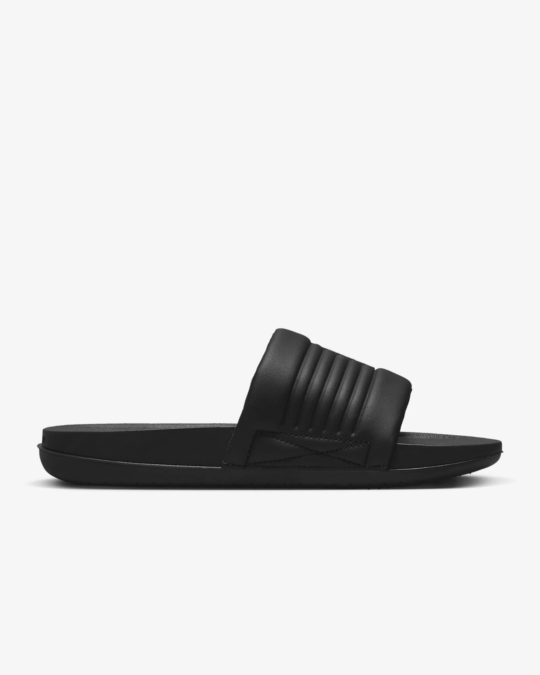 Nike Women's Offcourt Adjust Slides - Black / White - Image 6