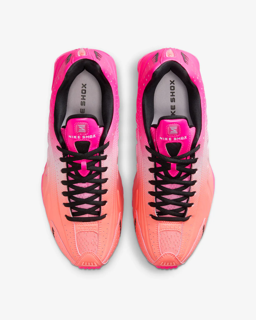 Nike Women's Shox R4 Shoes - Hyper Pink / Pink Foam / Black - Image 5