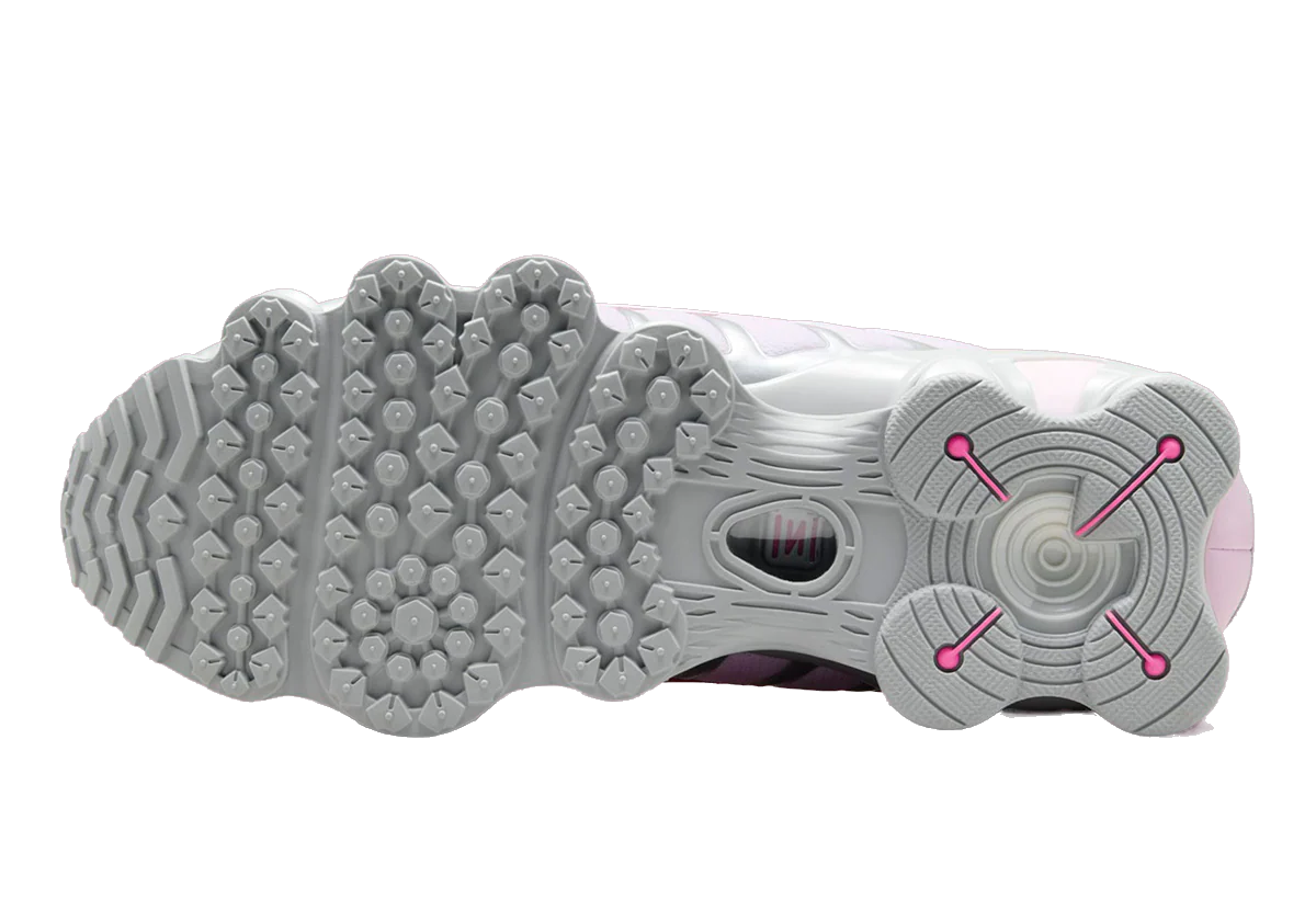 Nike Women's Shox Tl Shoes - Metallic Platinum / Pinksicle / Pink Foam / White / Flat Silver - Image 5