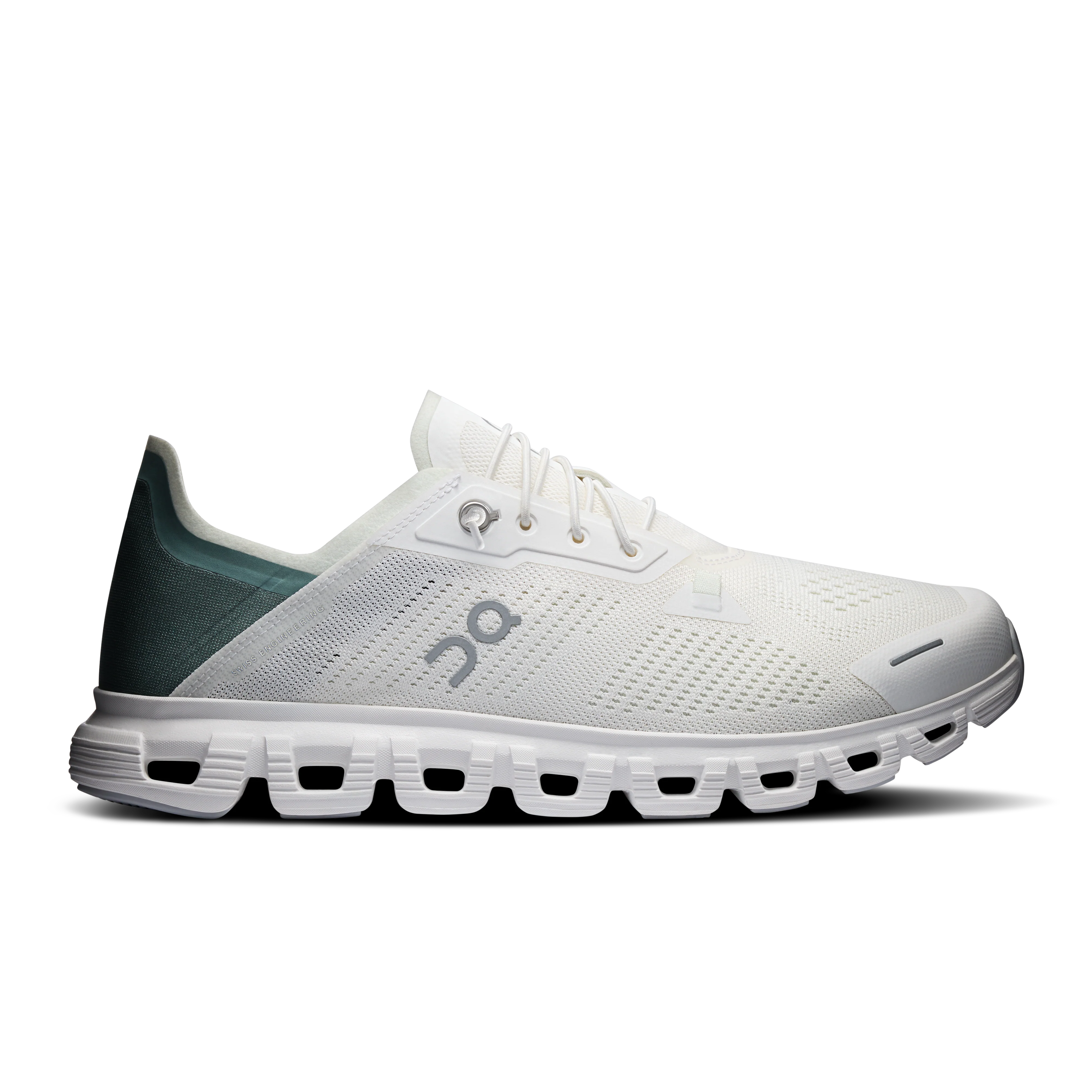 On Running Men's Cloud 6 Coast Shoes - Ivory / Olive