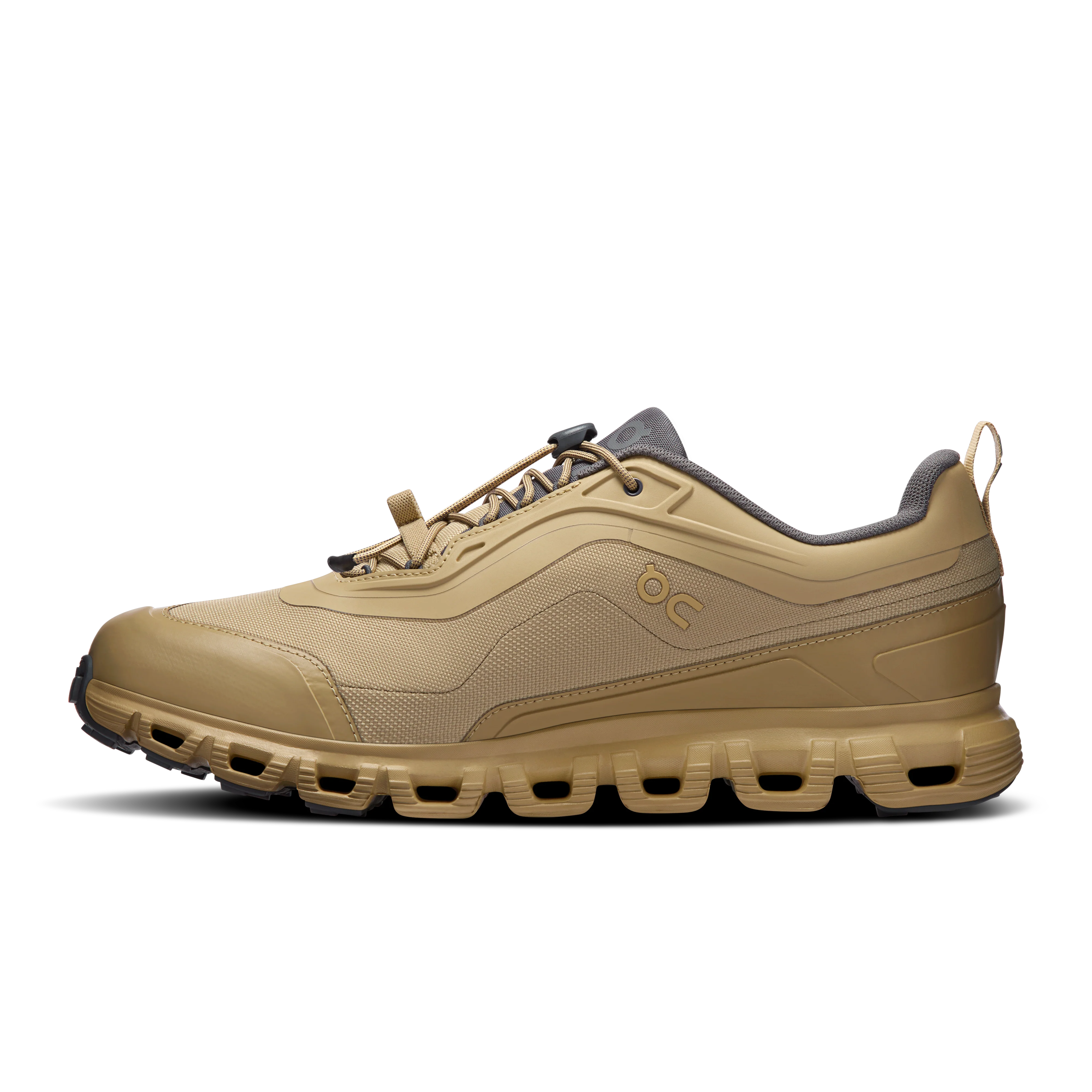 On Running Men's Cloud 6 Geo Waterproof Shoes - Chai / Chai - Image 4