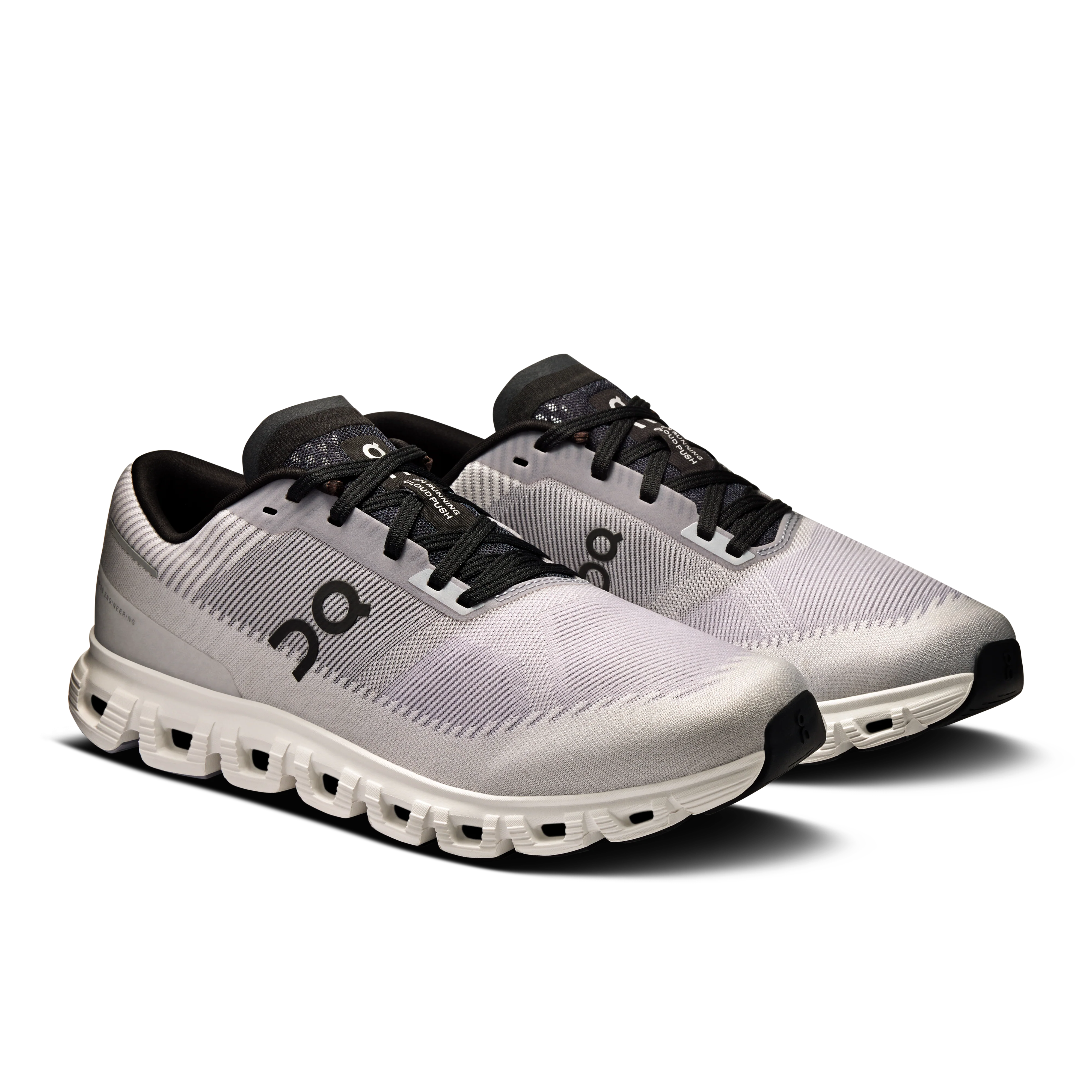 On Running Men's Cloud 6 Push Shoes - Lilac / Black - Image 2