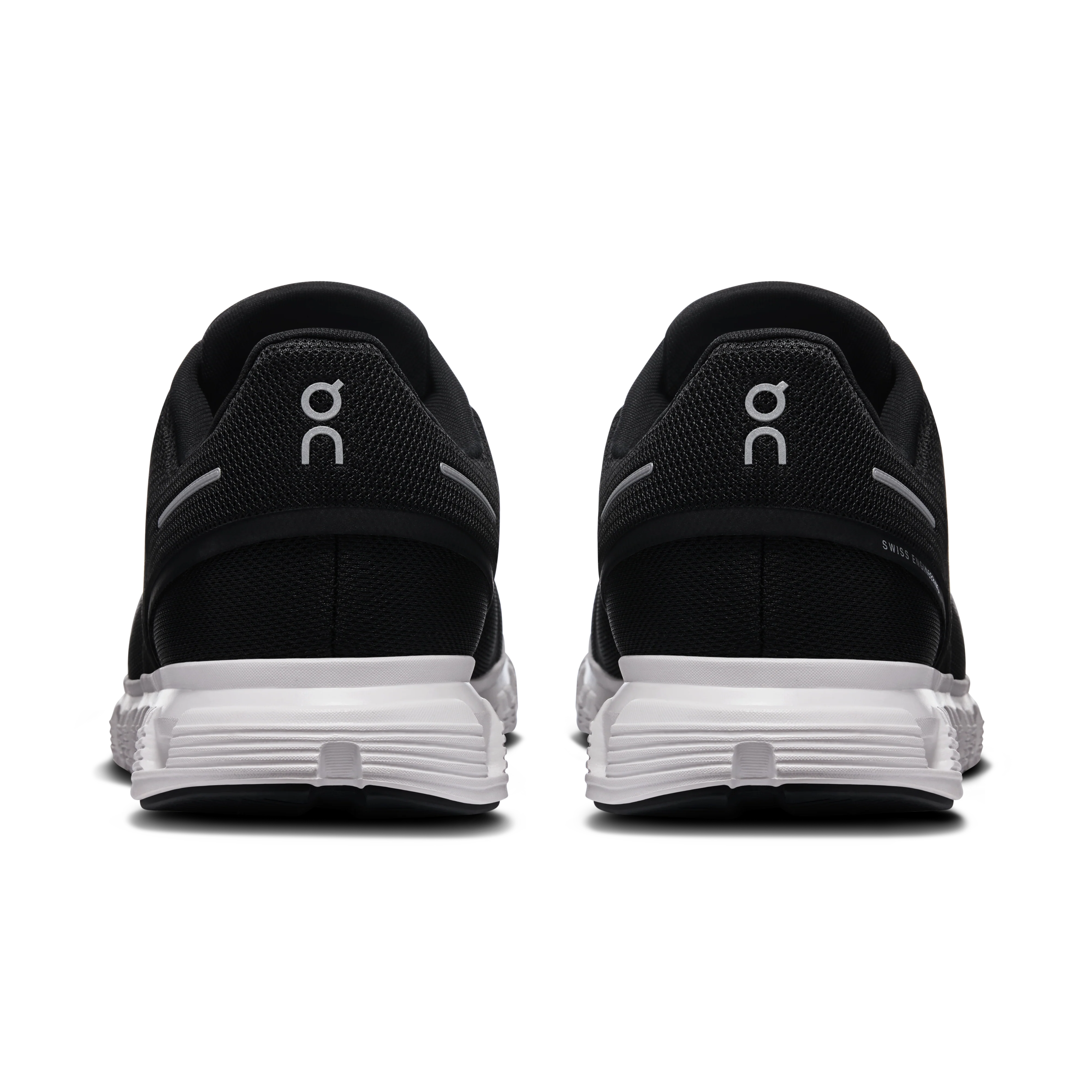 On Running Men's Cloud 6 Shoes - Black / White - Image 6