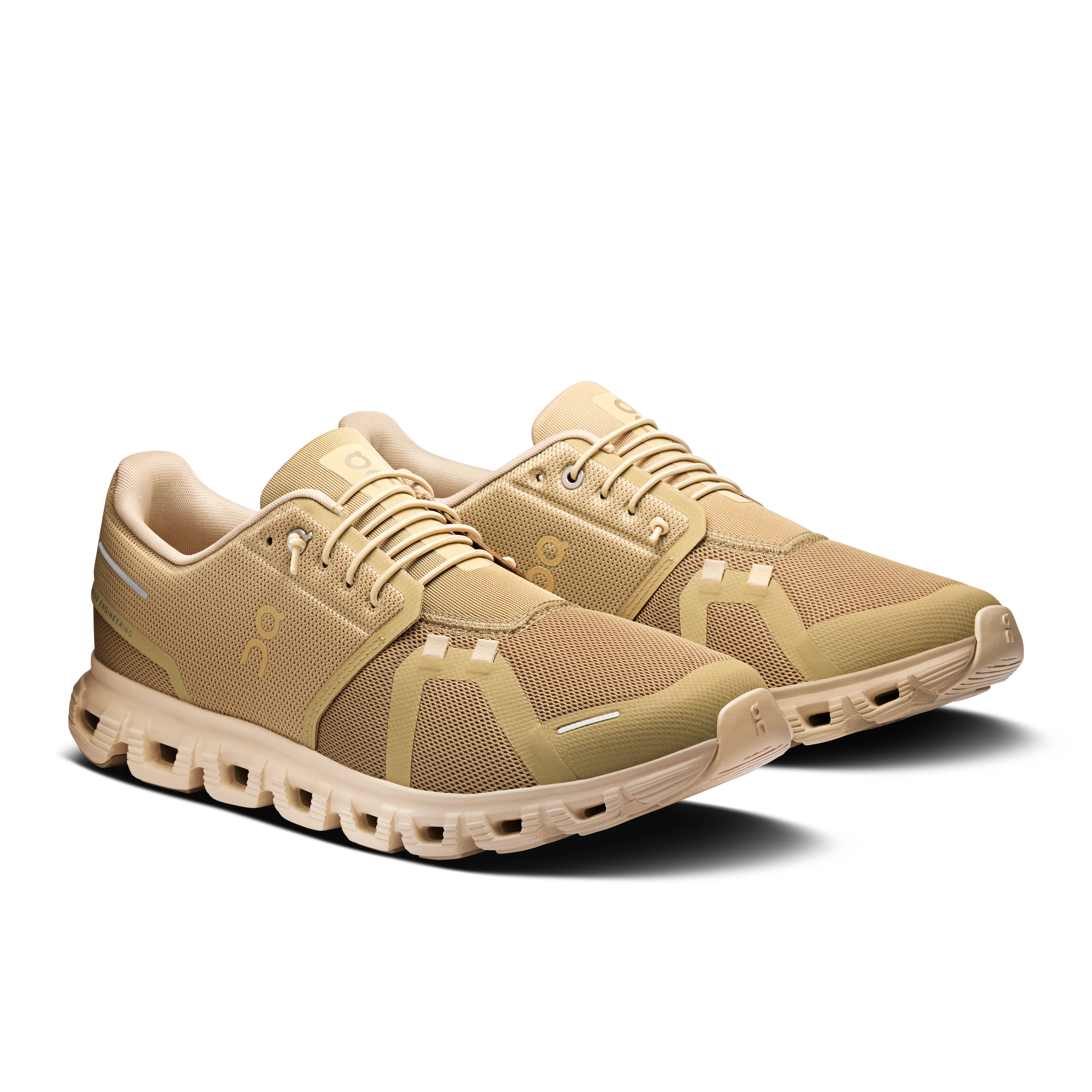 On Running Men's Cloud 6 Shoes - Chai / Sand - Image 2