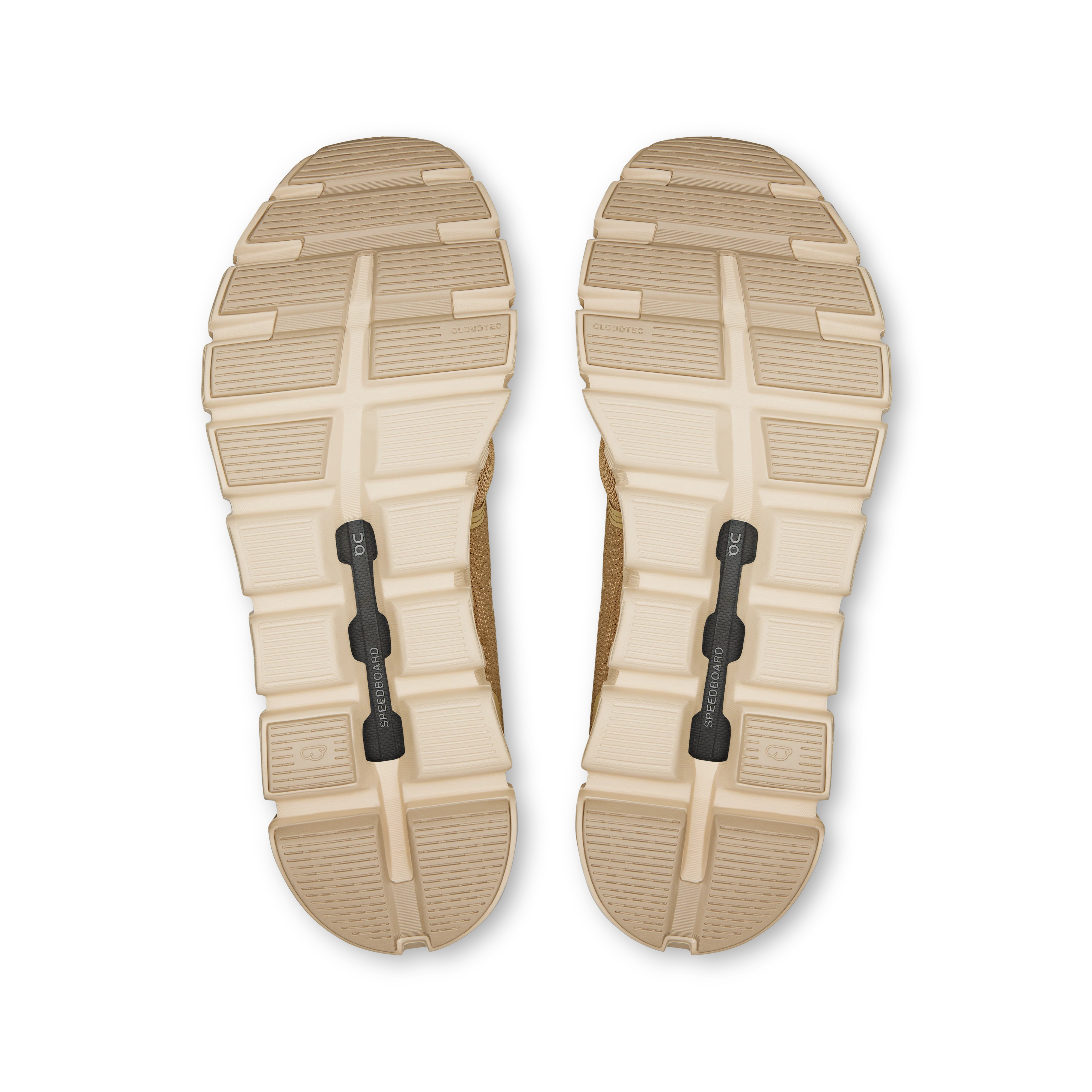 On Running Men's Cloud 6 Shoes - Chai / Sand - Image 3