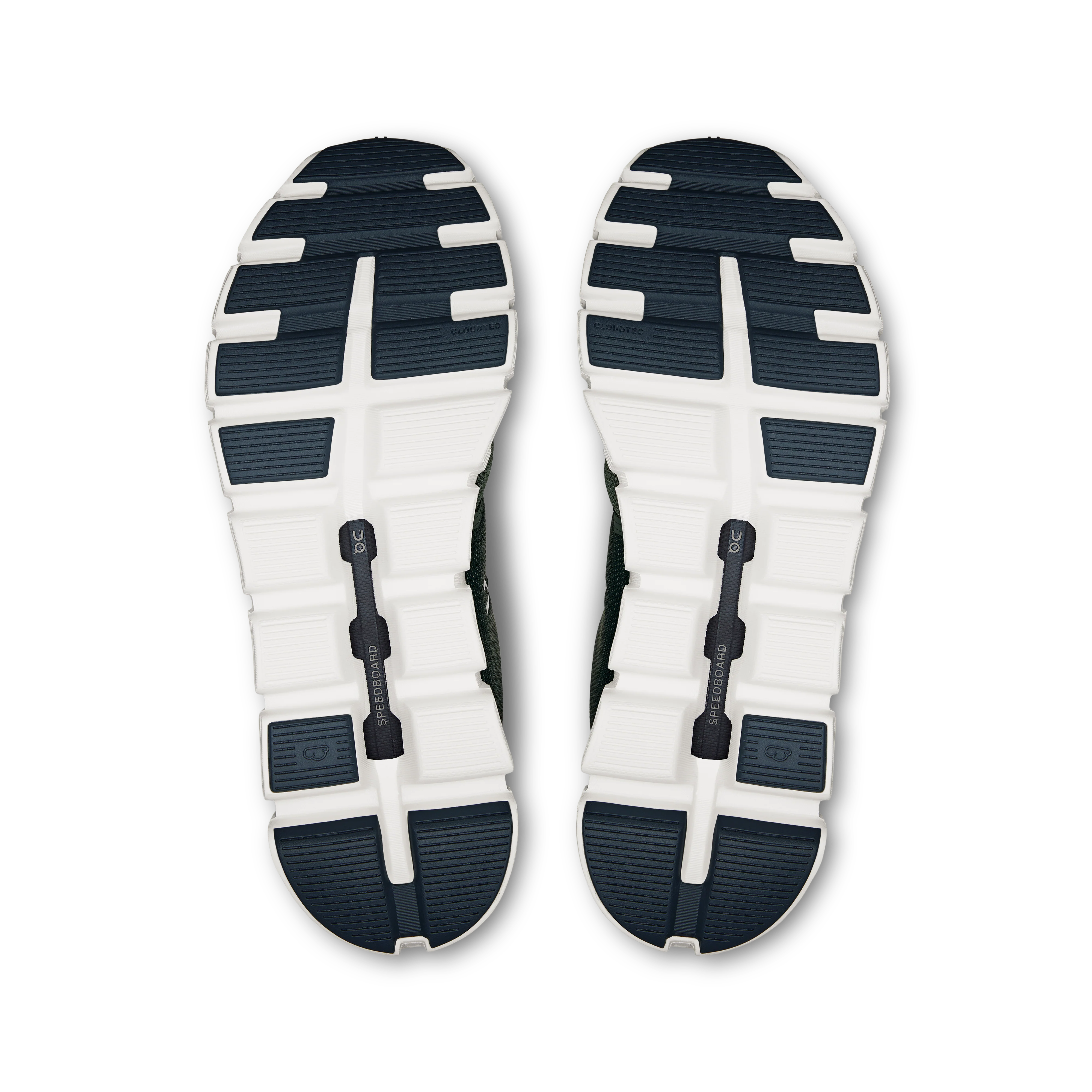 On Running Men's Cloud 6 Shoes - Olive / Evergreen - Image 4