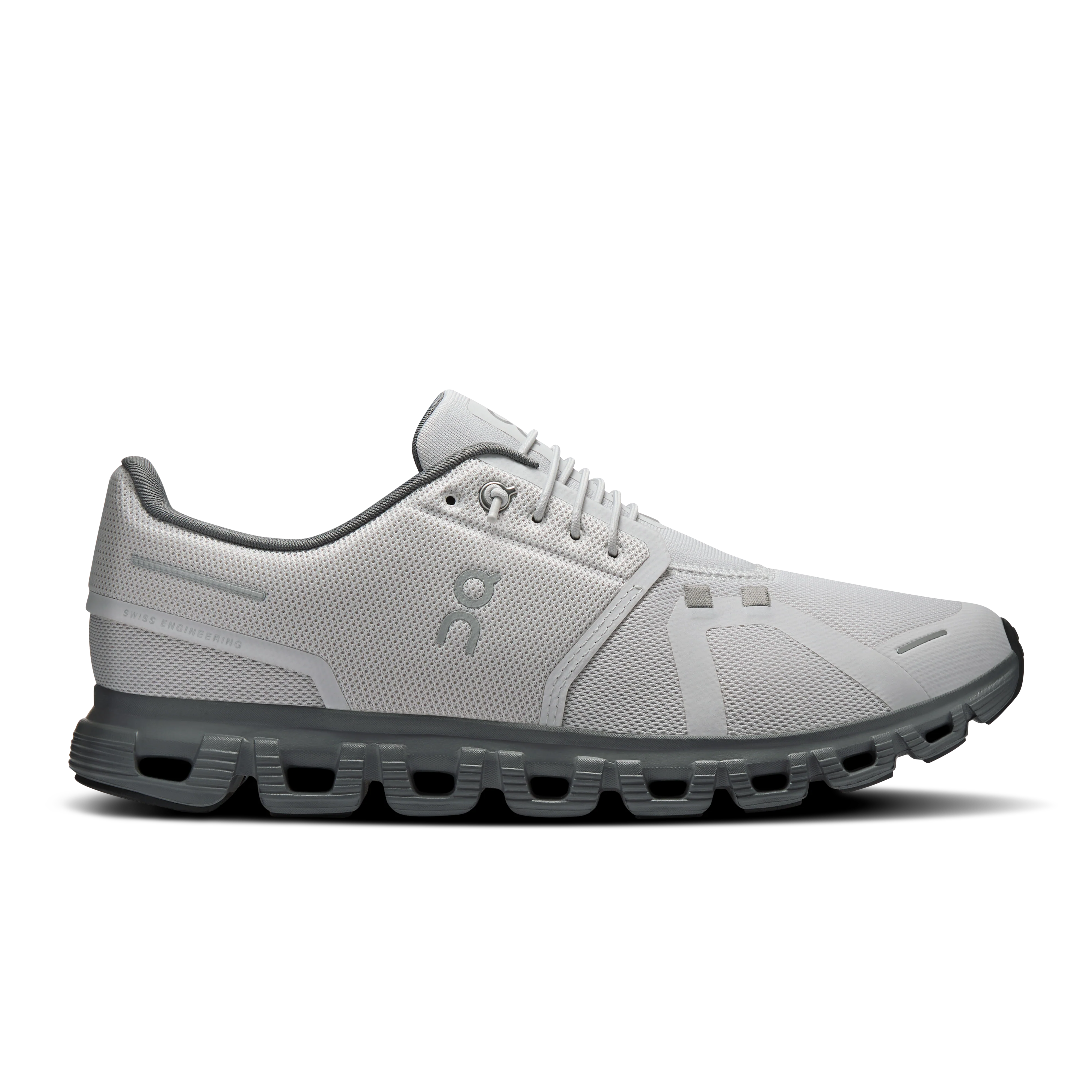 On Running Men's Cloud 6 Shoes - Wolf / Rock