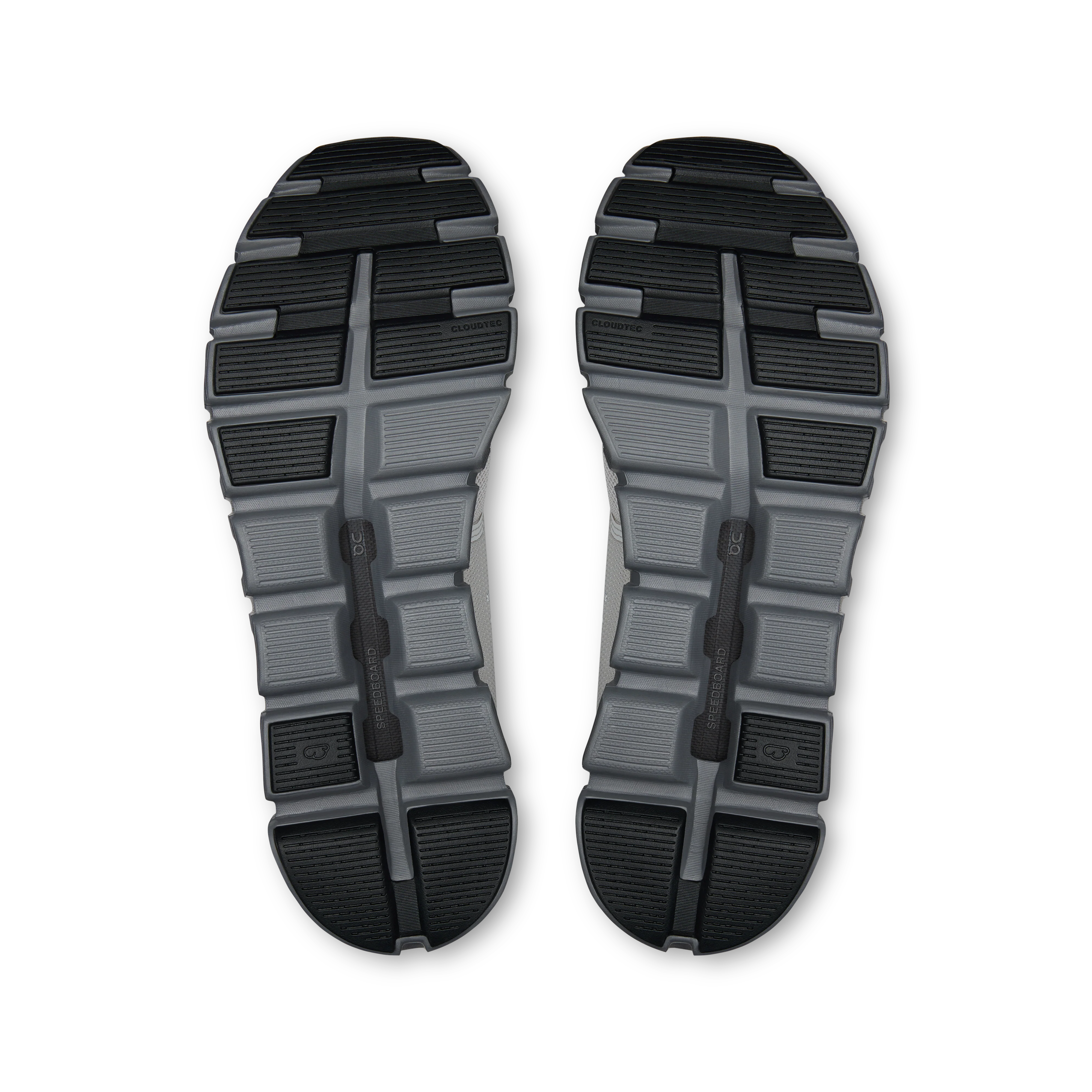 On Running Men's Cloud 6 Shoes - Wolf / Rock - Image 3