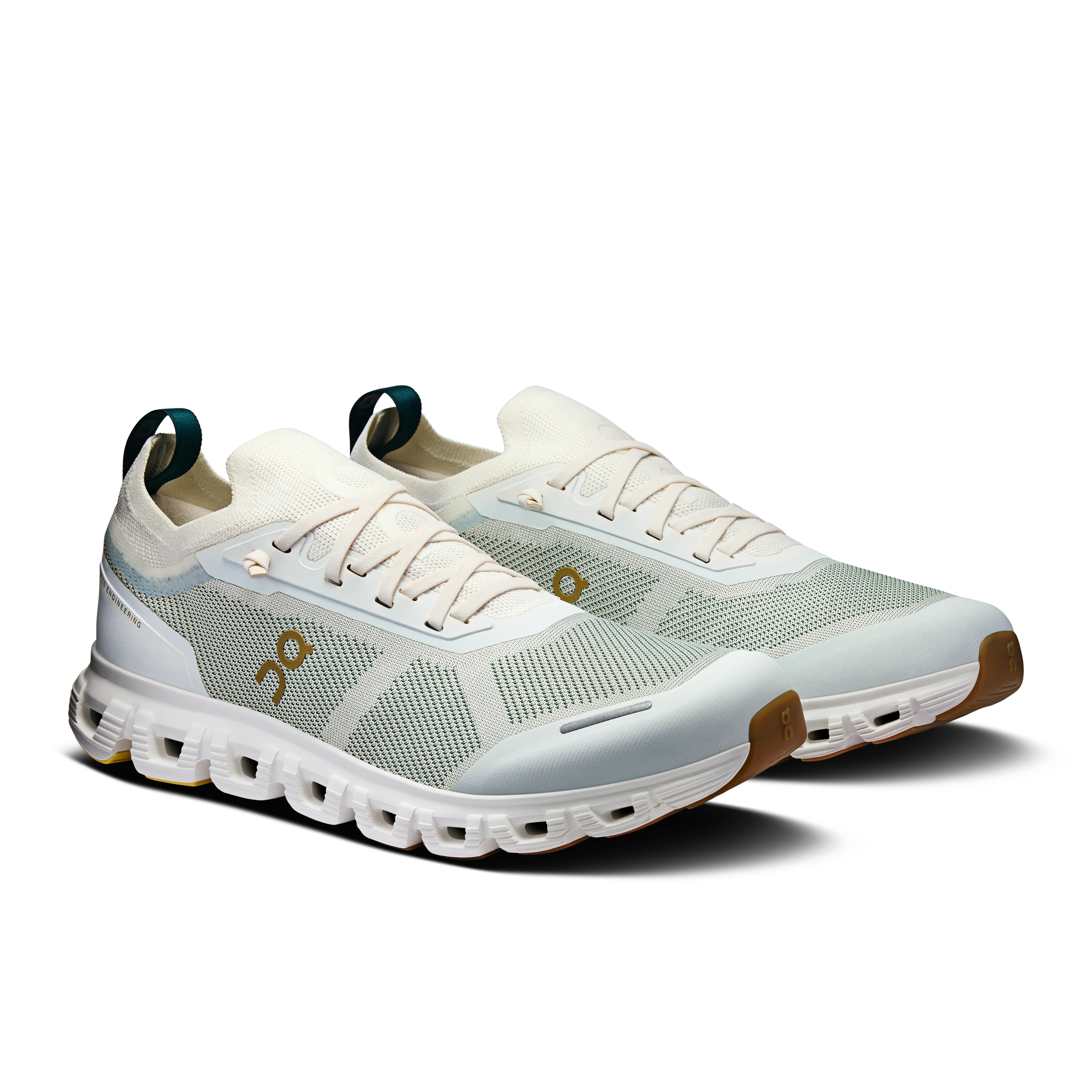 On Running Men's Cloud 6 Versa Shoes - Ice / Spirulina - Image 2
