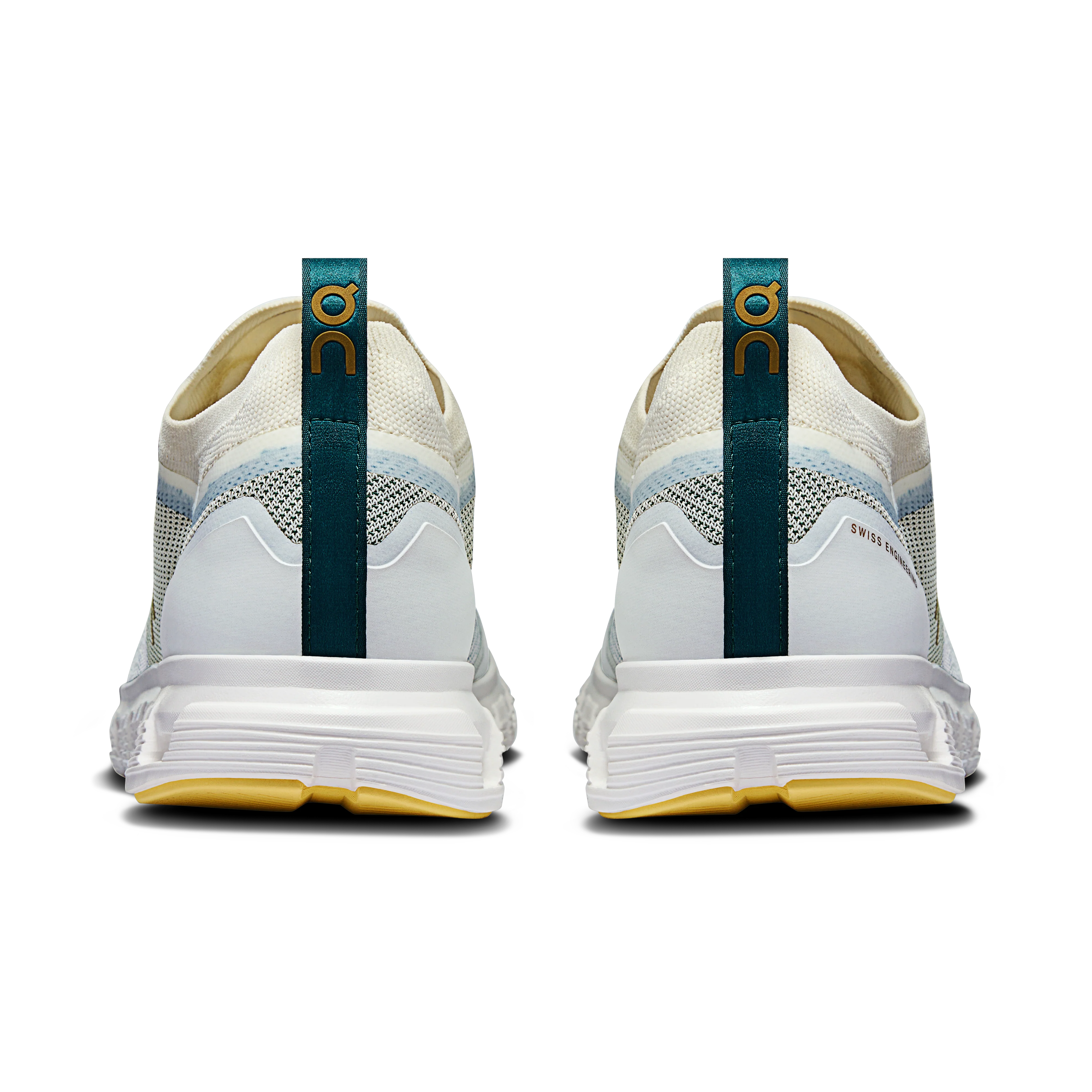 On Running Men's Cloud 6 Versa Shoes - Ice / Spirulina - Image 5