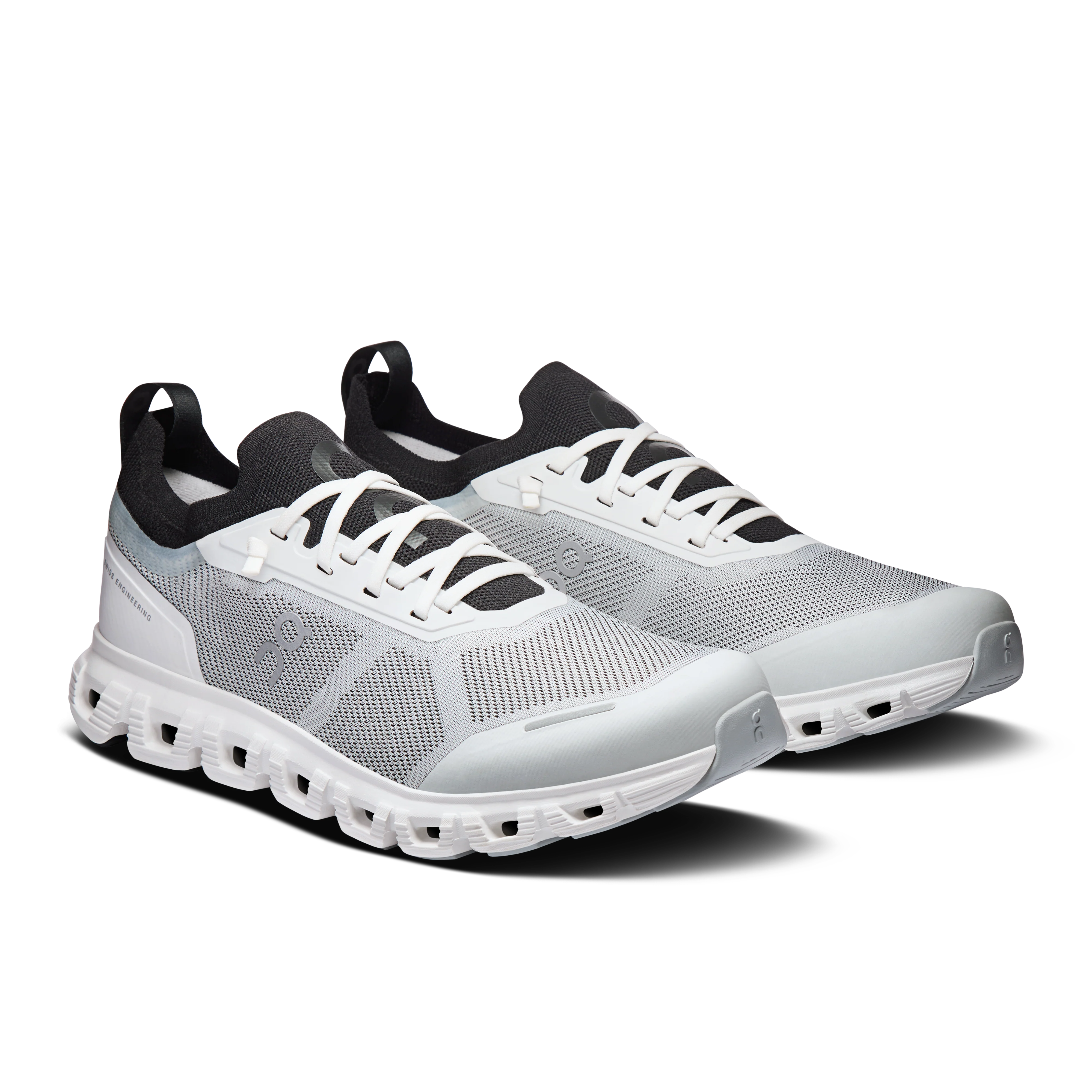 On Running Men's Cloud 6 Versa Shoes - White / Black - Image 2