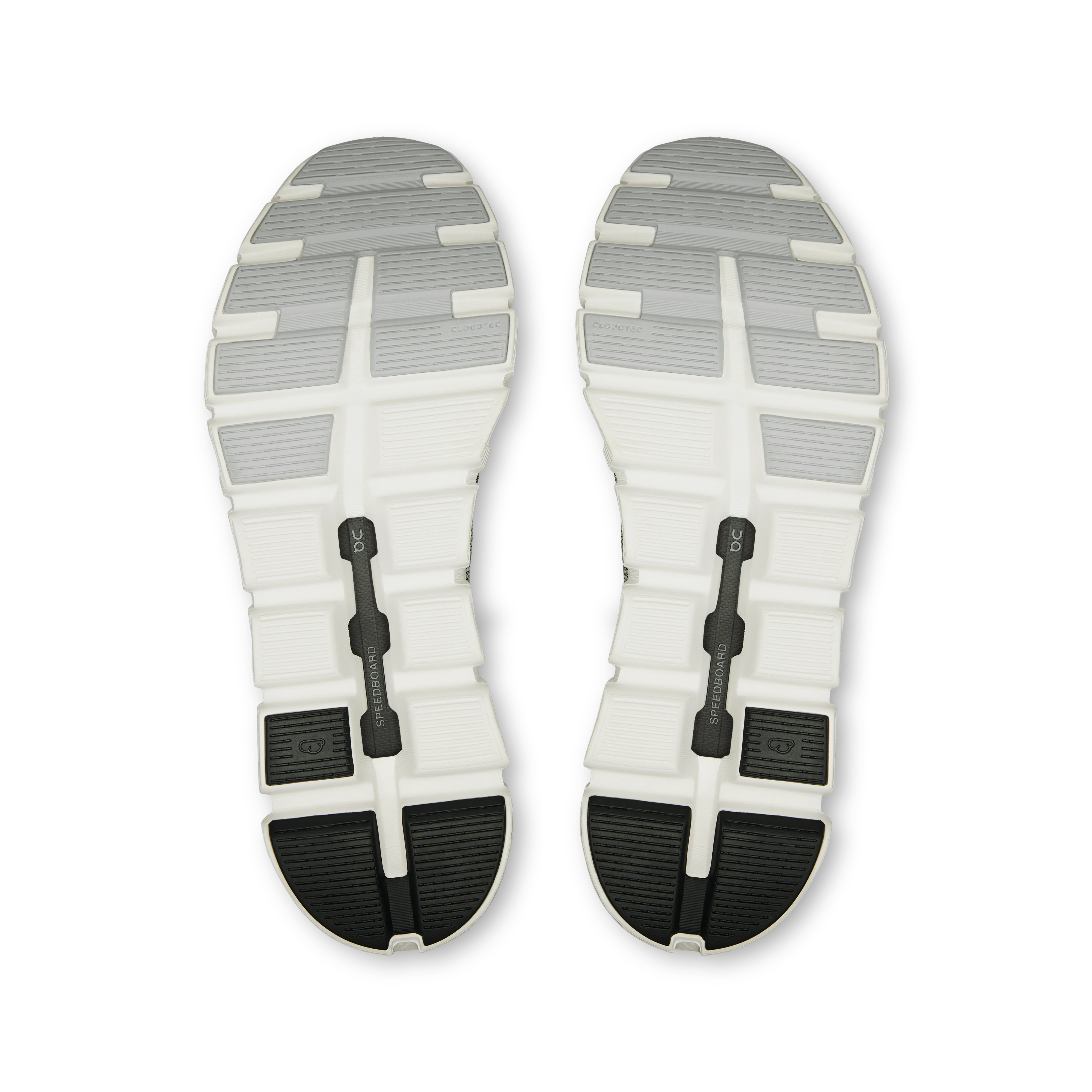 On Running Men's Cloud 6 Versa Shoes - White / Black - Image 3