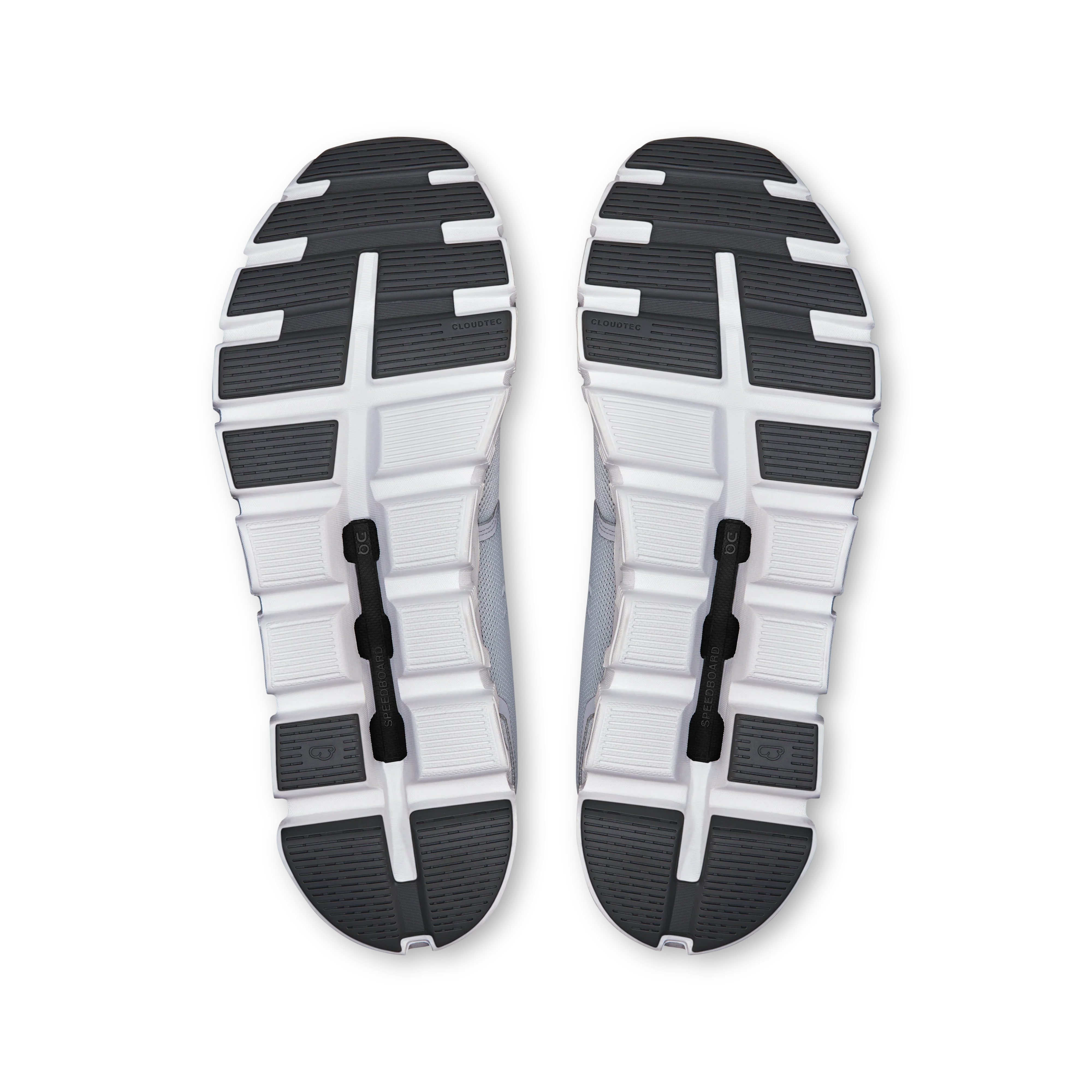 On Running Men's Cloud 6 Wide Shoes - Glacier / White - Image 3