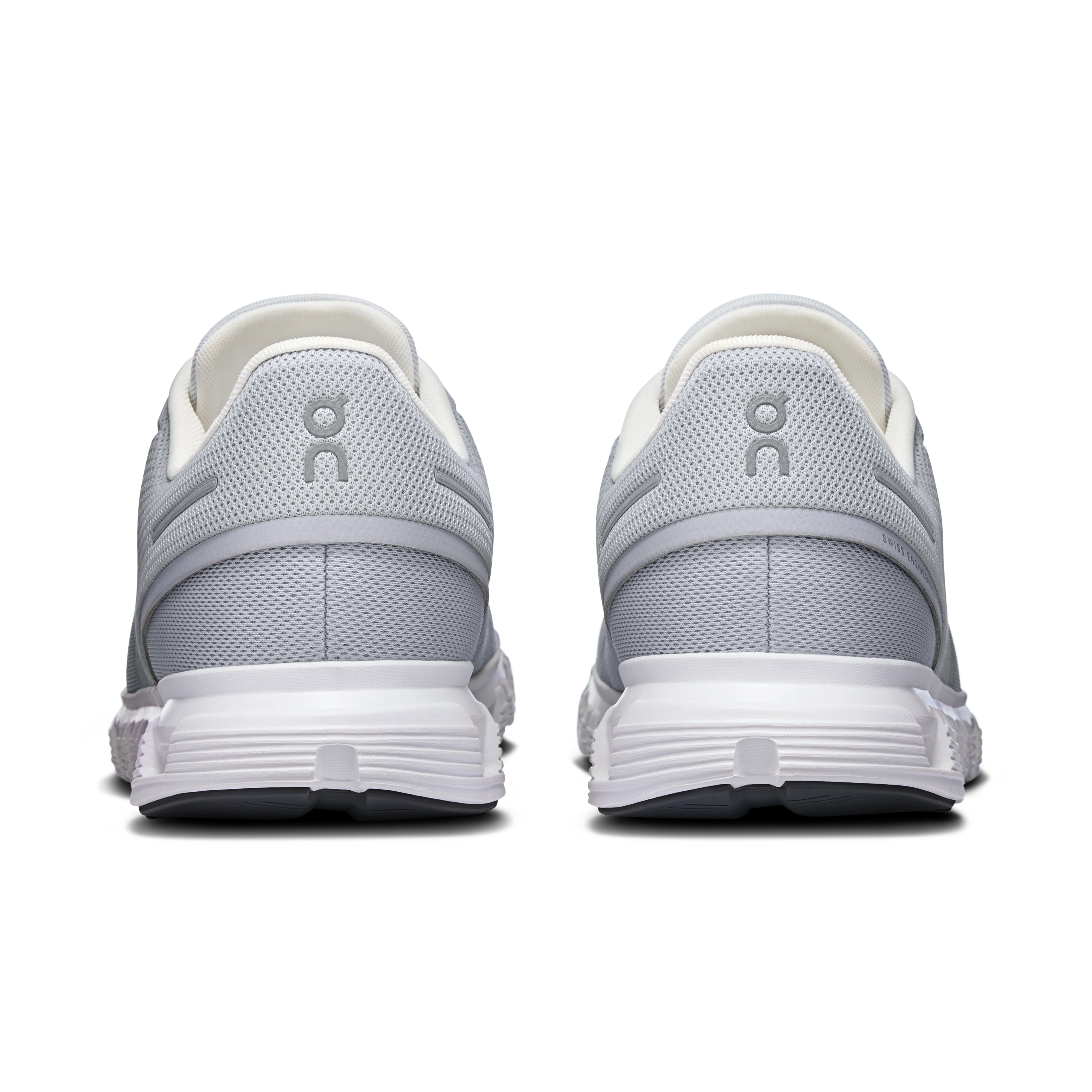 On Running Men's Cloud 6 Wide Shoes - Glacier / White - Image 5