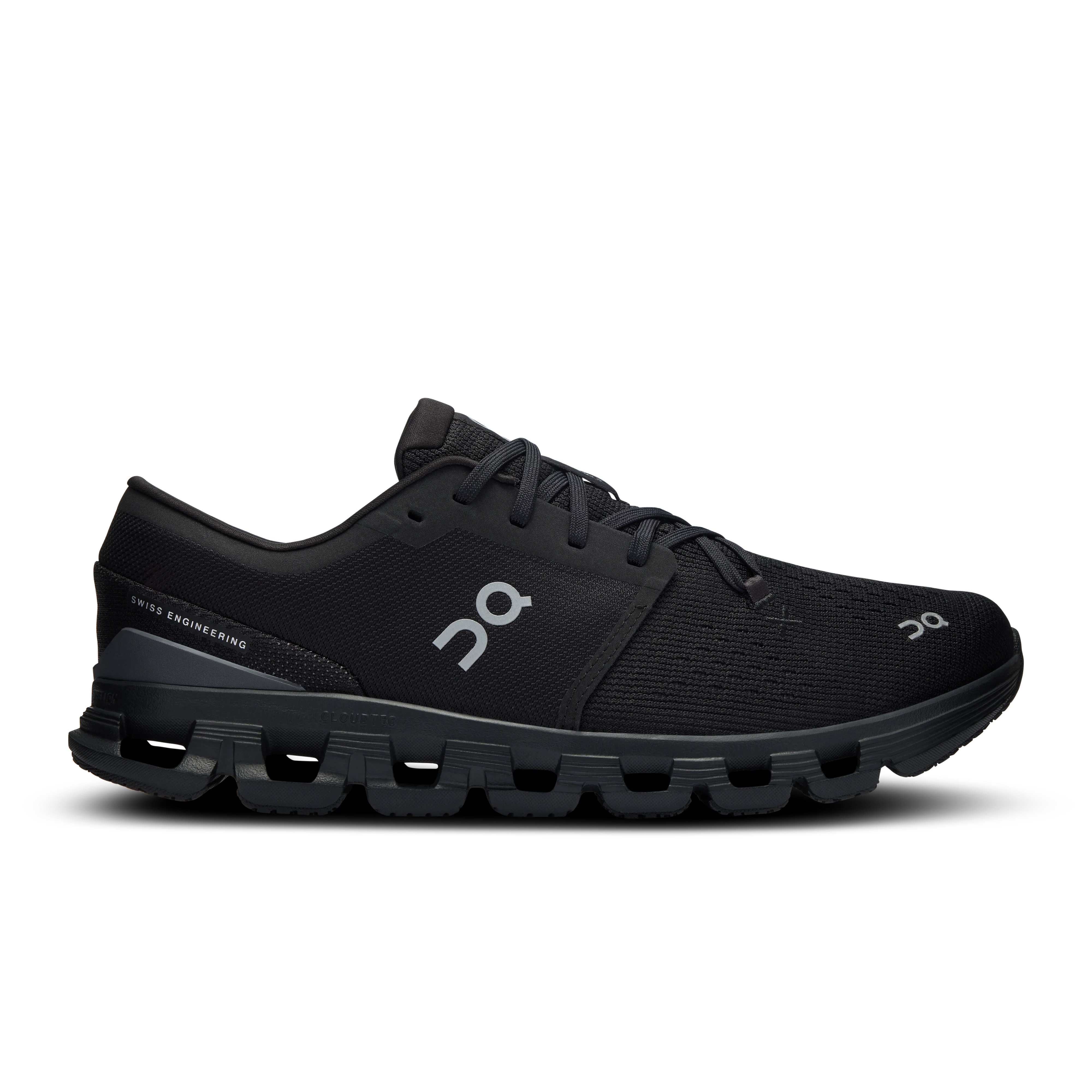 On Running Men's Cloud X 4 Shoes - Black / Eclipse