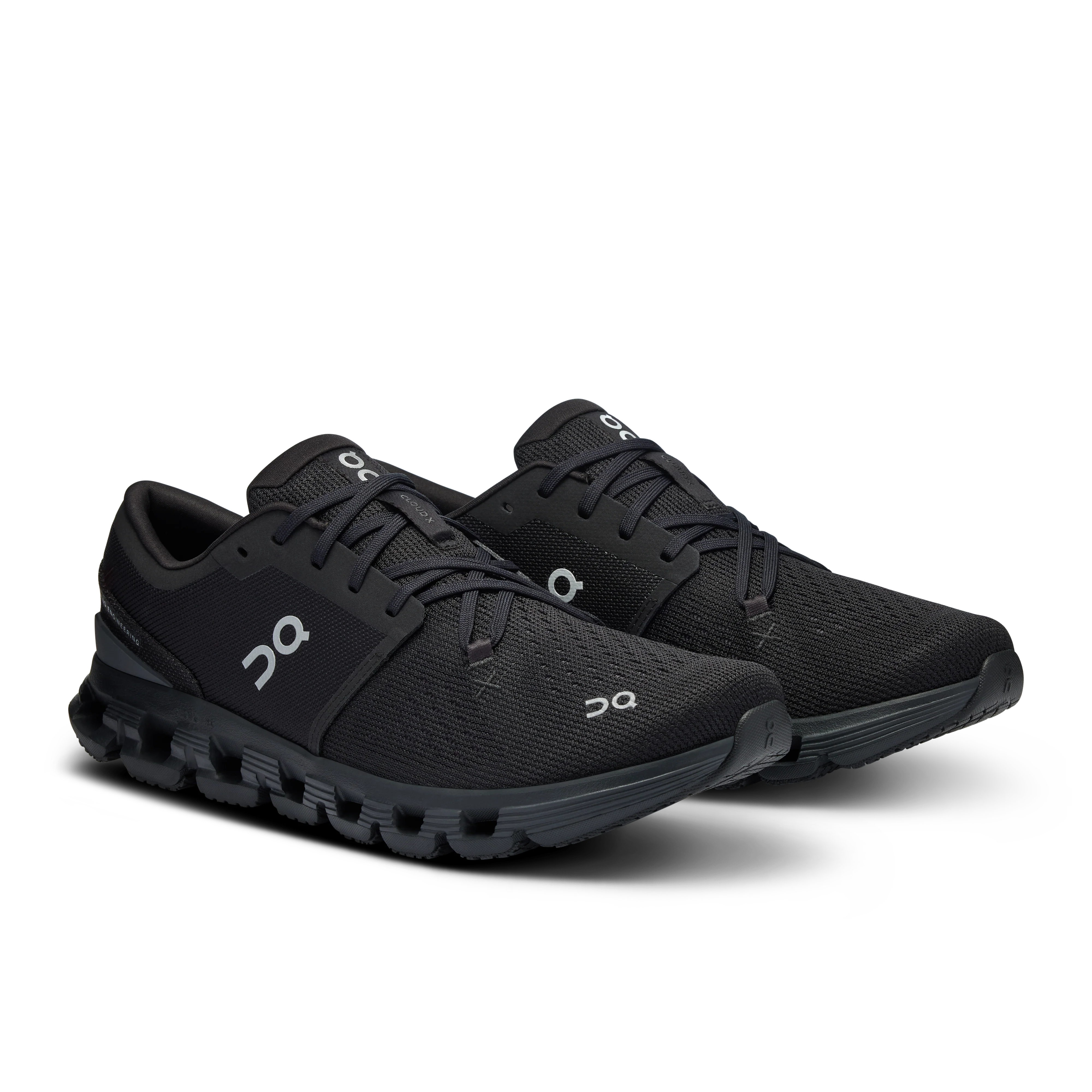 On Running Men's Cloud X 4 Shoes - Black / Eclipse - Image 2