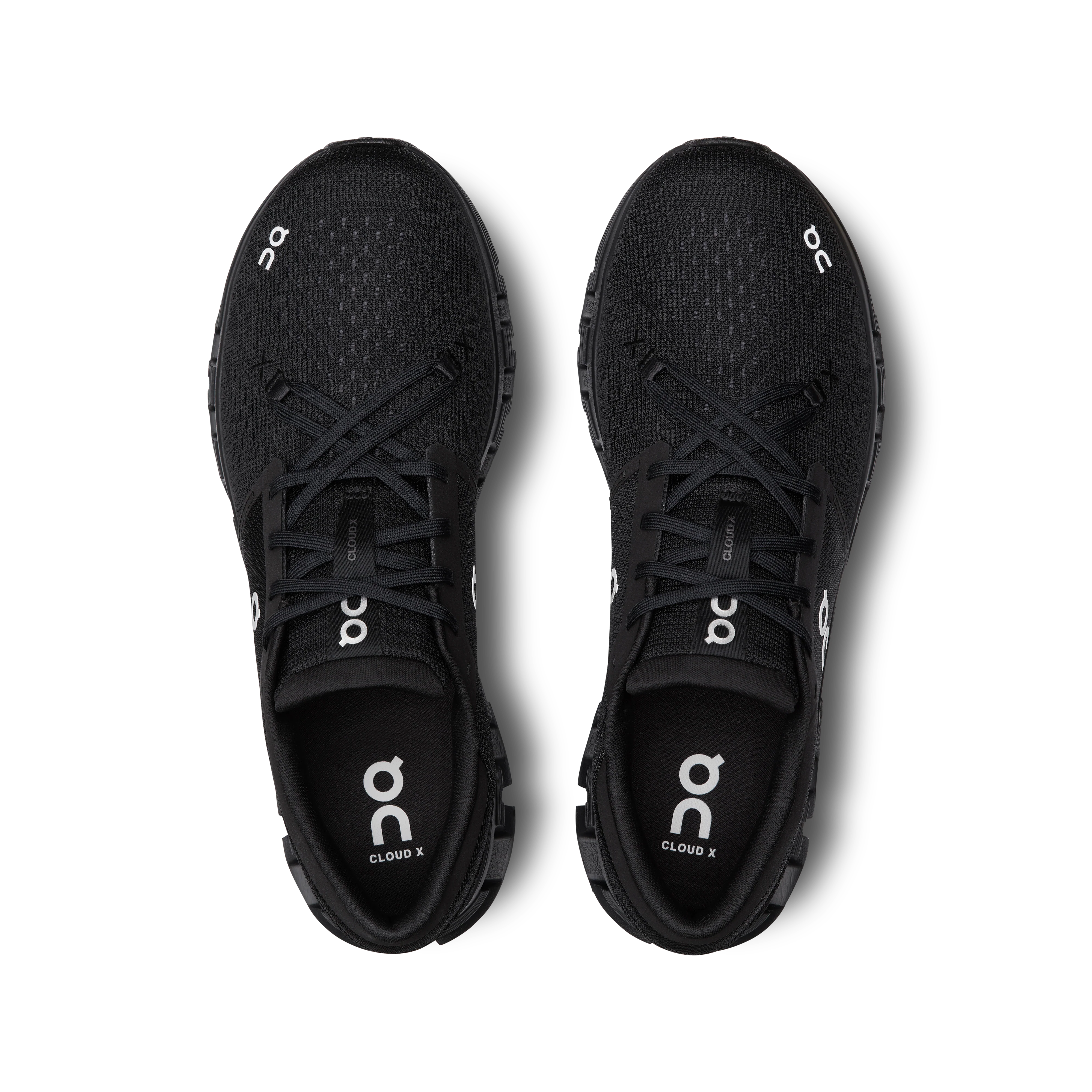 On Running Men's Cloud X 4 Shoes - Black / Eclipse - Image 4