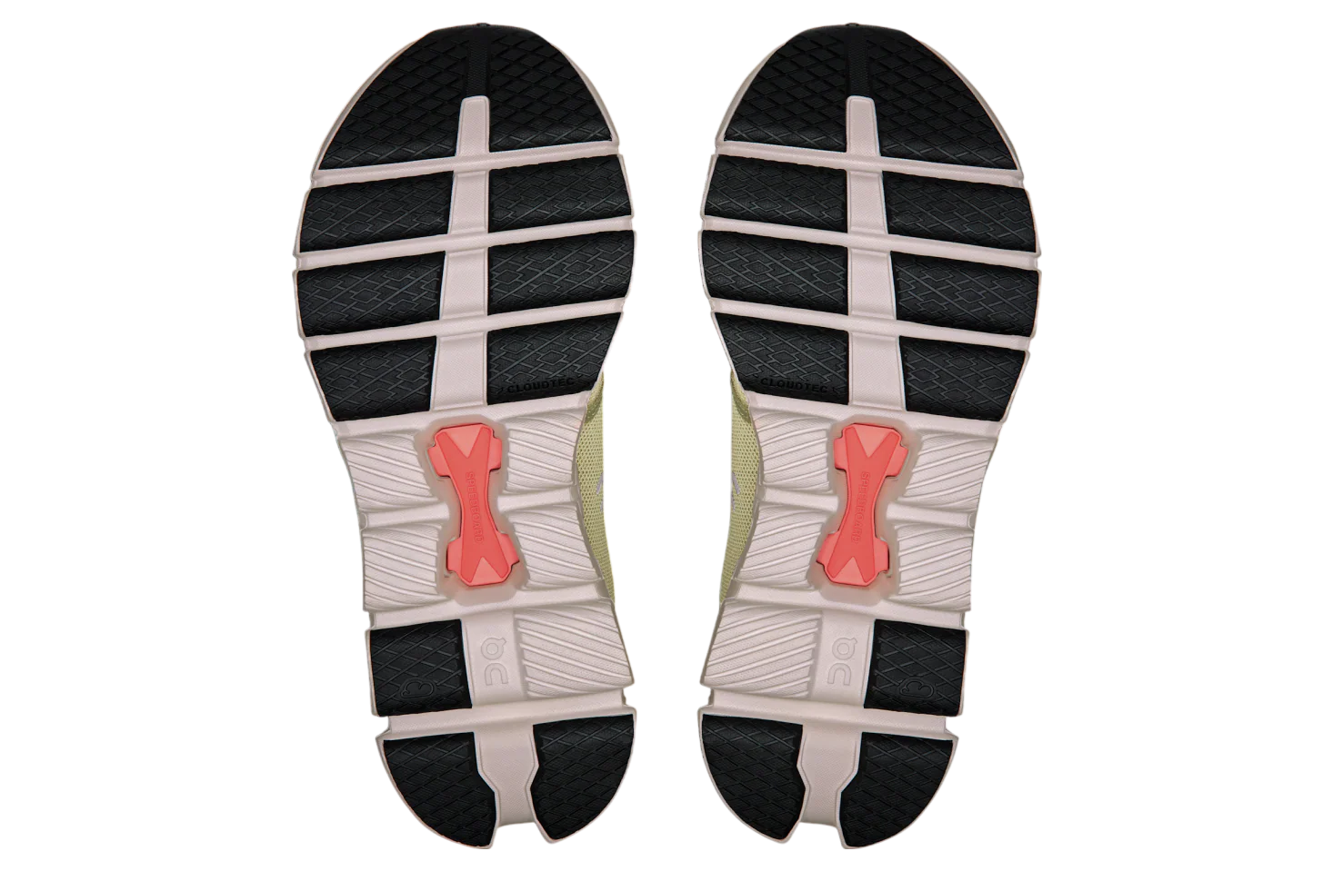 On Running Men's Cloud X 4 Shoes - Caper / Salmon - Image 4