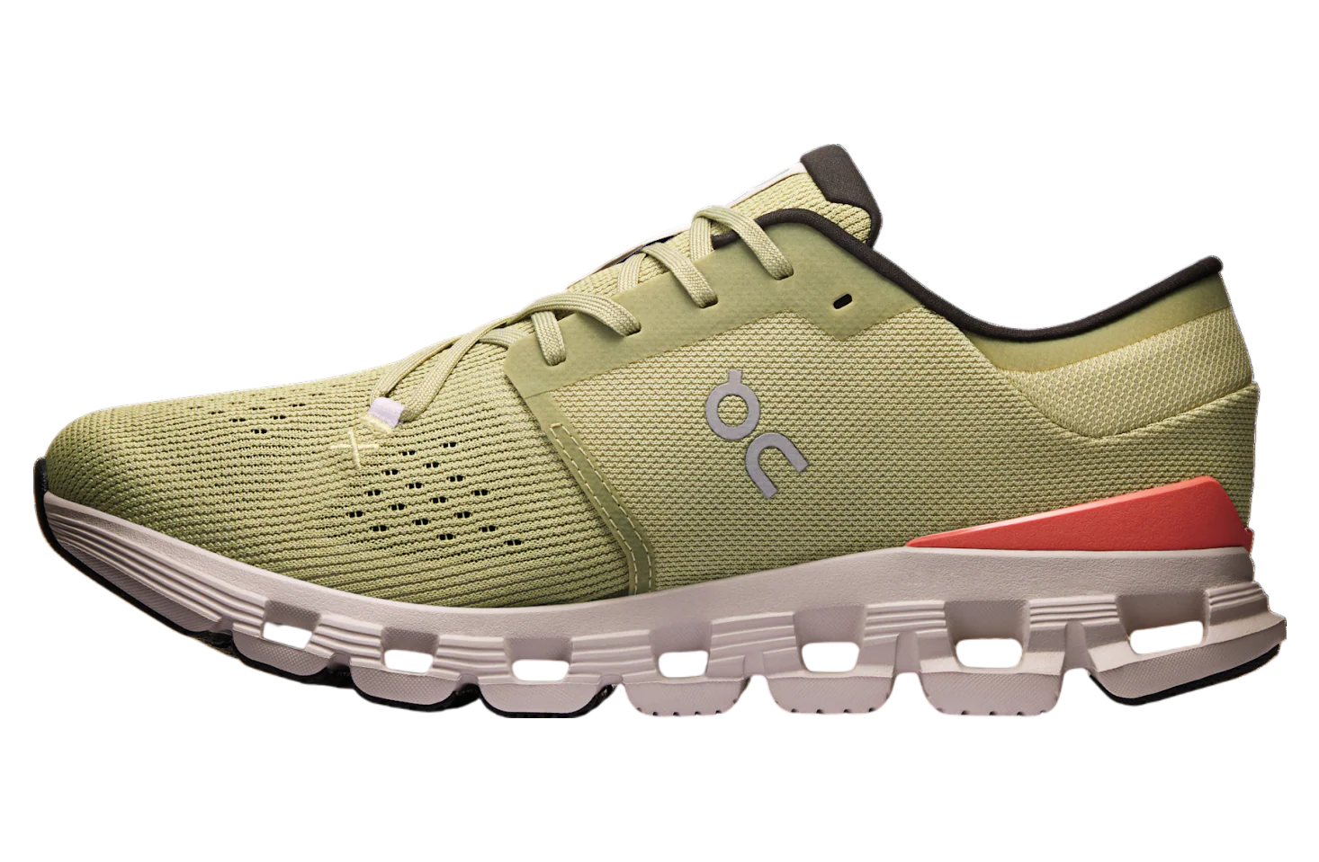 On Running Men's Cloud X 4 Shoes - Caper / Salmon - Image 5