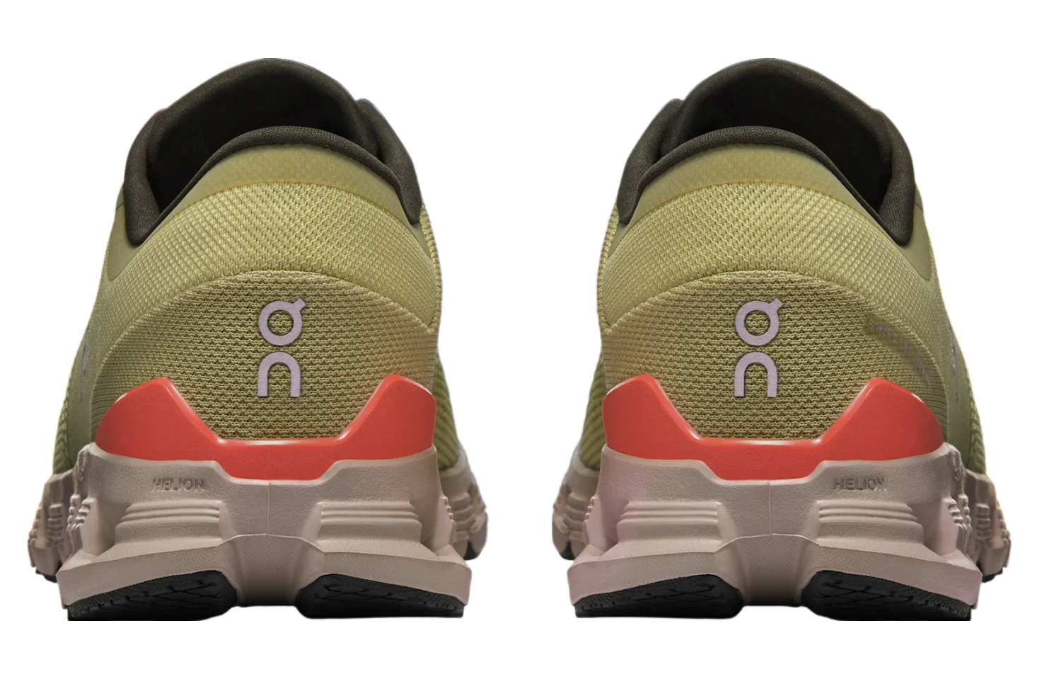 On Running Men's Cloud X 4 Shoes - Caper / Salmon - Image 6