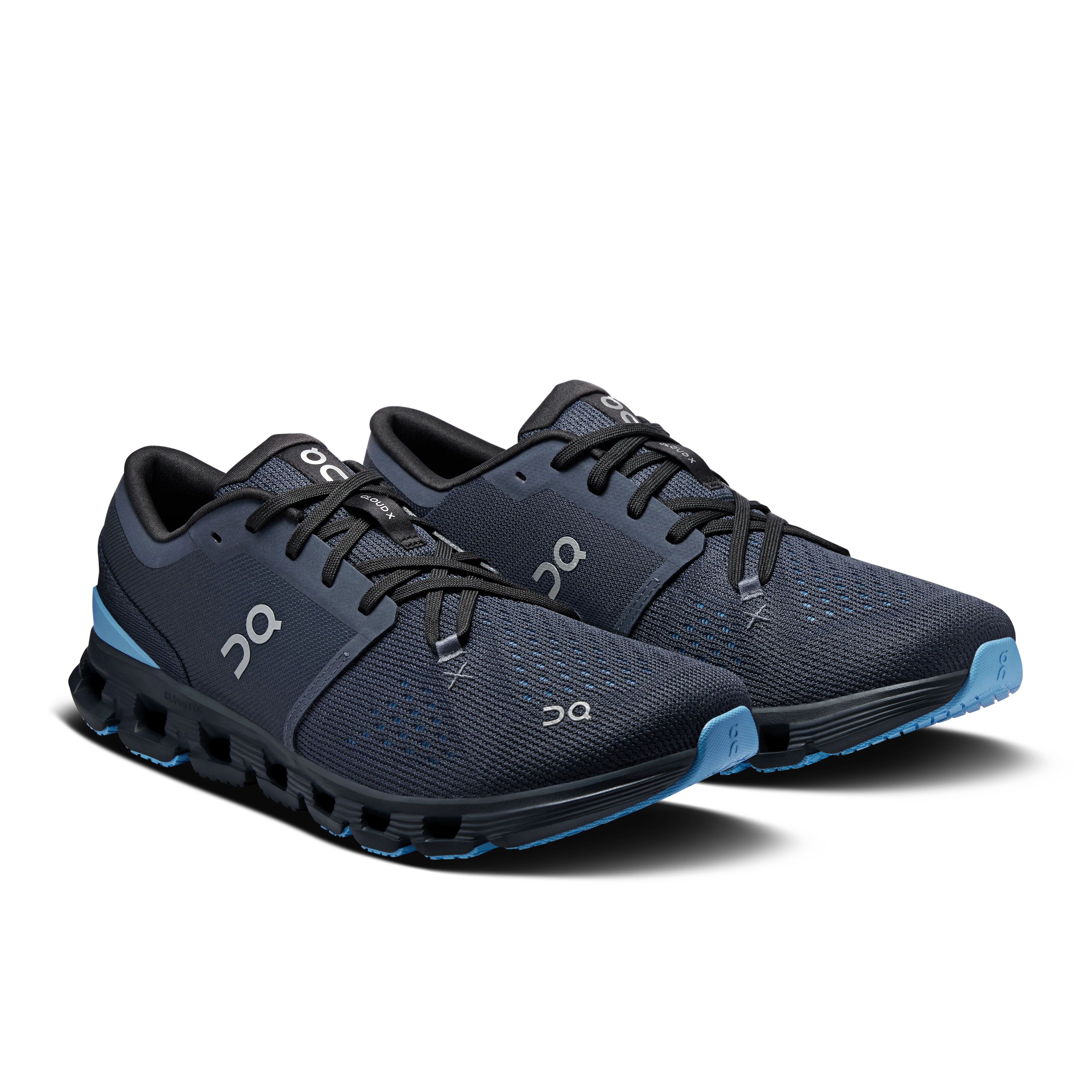 On Running Men's Cloud X 4 Shoes - Navy / Gourami - Image 2