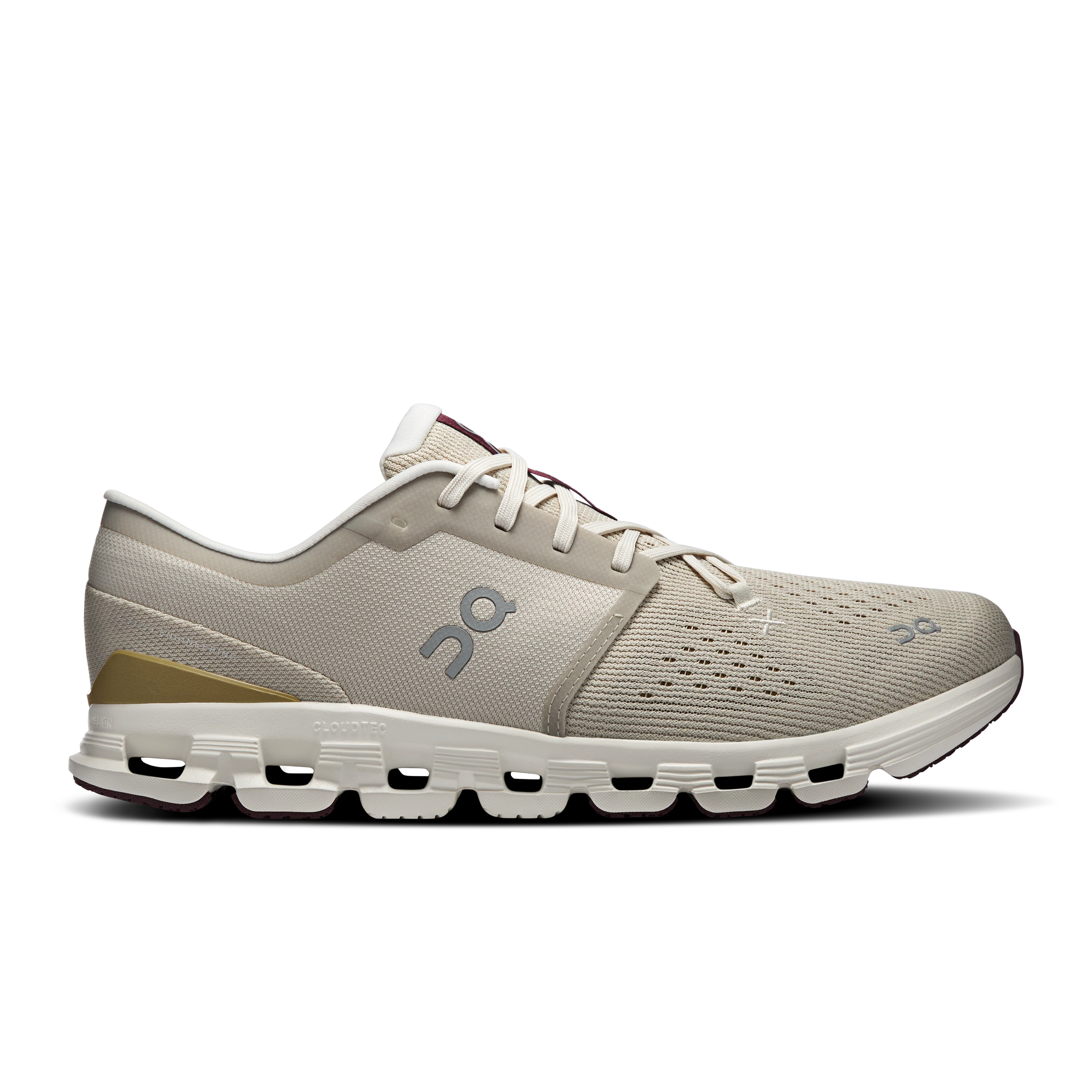 On Running Men's Cloud X 4 Shoes - Pelican / Ice