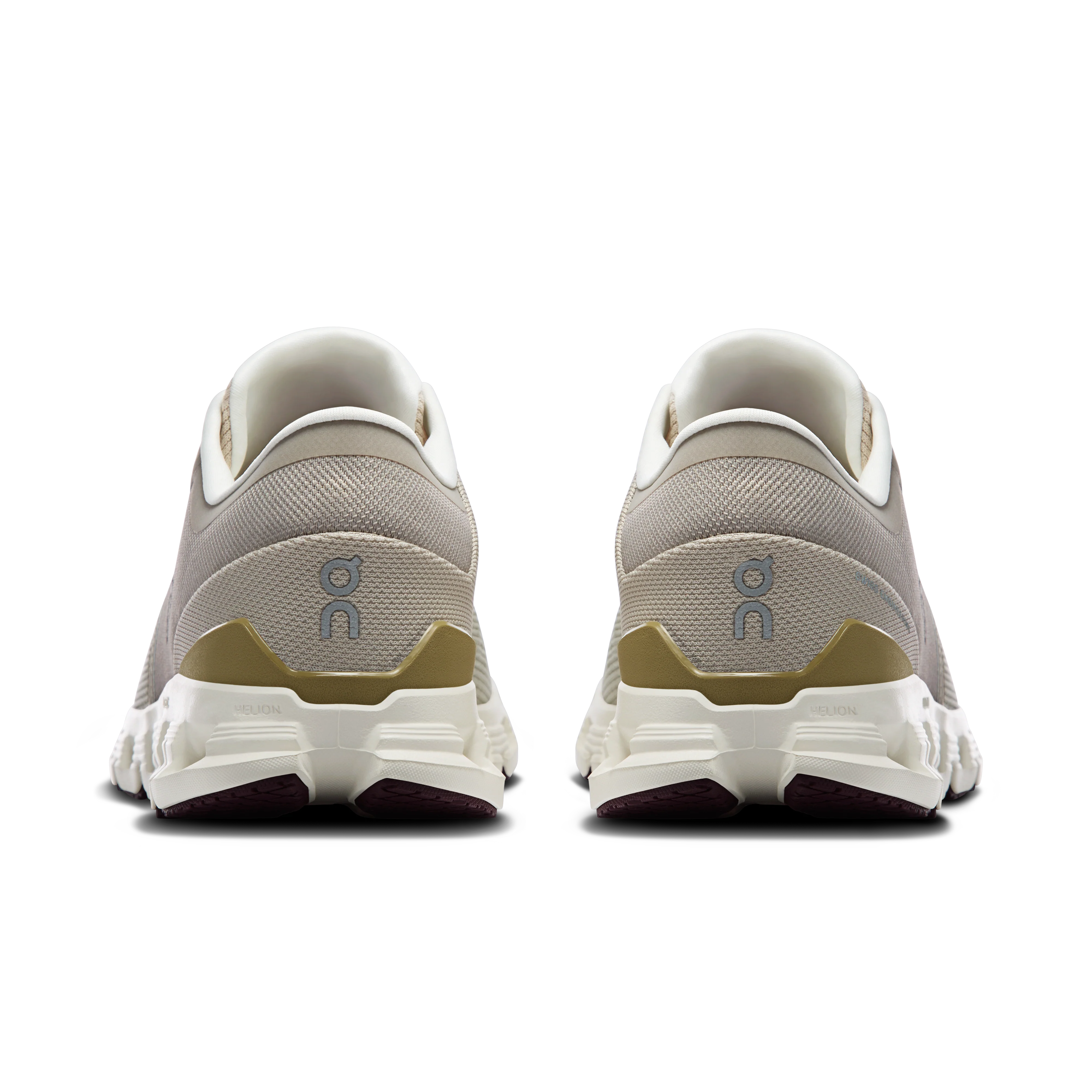 On Running Men's Cloud X 4 Shoes - Pelican / Ice - Image 5