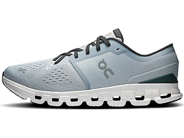 On Running Men's Cloud X4 Shoes - Glacier / Stone - Image 3